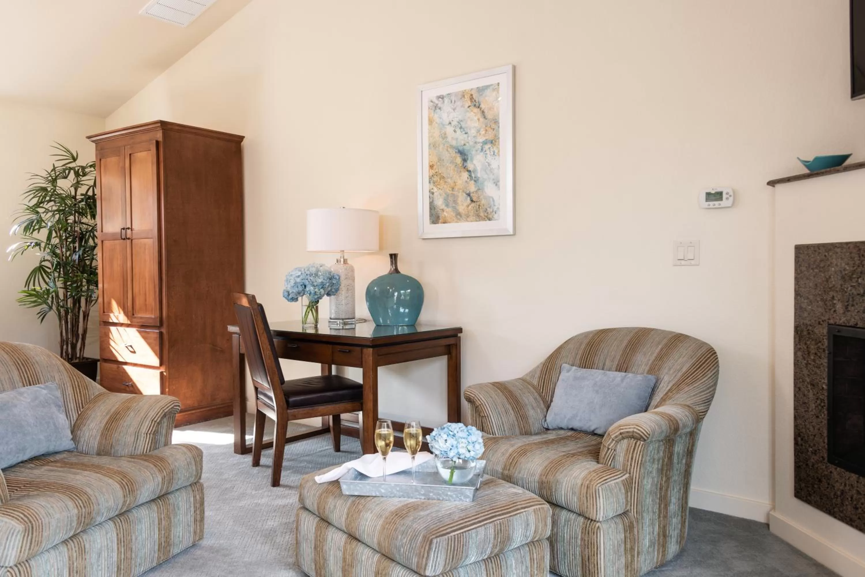 Seating area in Inn on Lake Granbury a Boutique Hotel