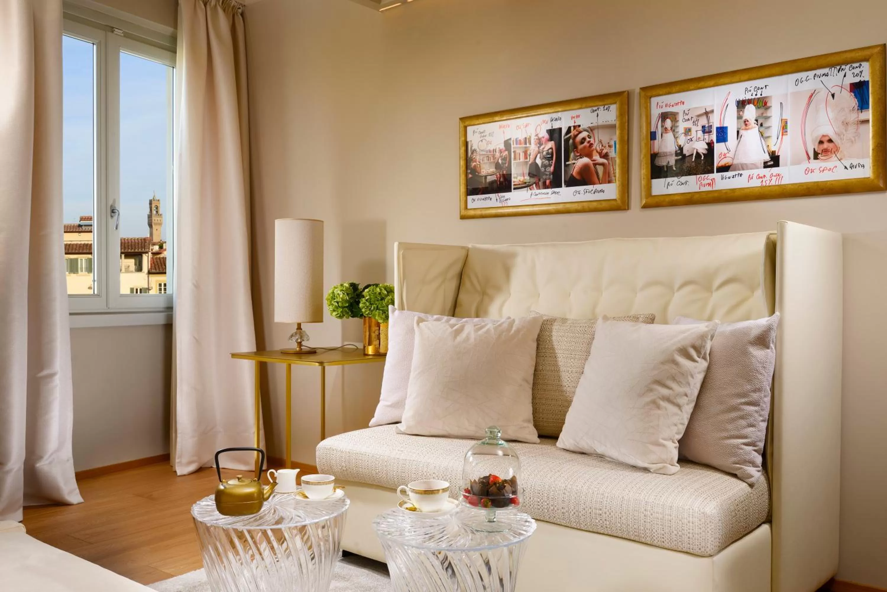 Living room in Grand Hotel Minerva