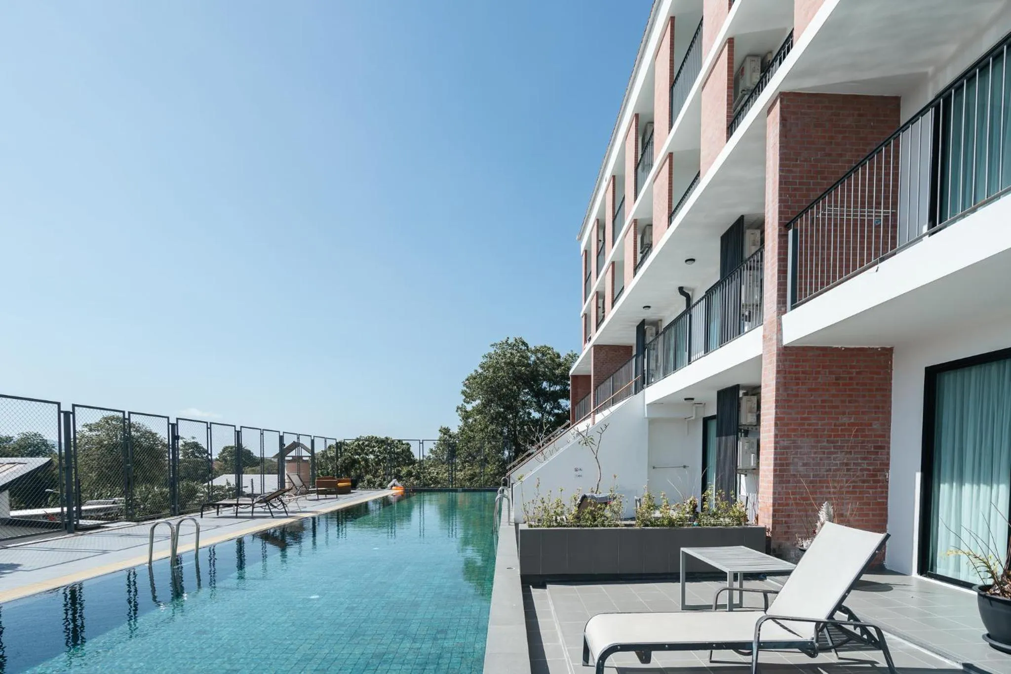 Balcony/Terrace in Marina House MUAYTHAI Ta-iad Phuket