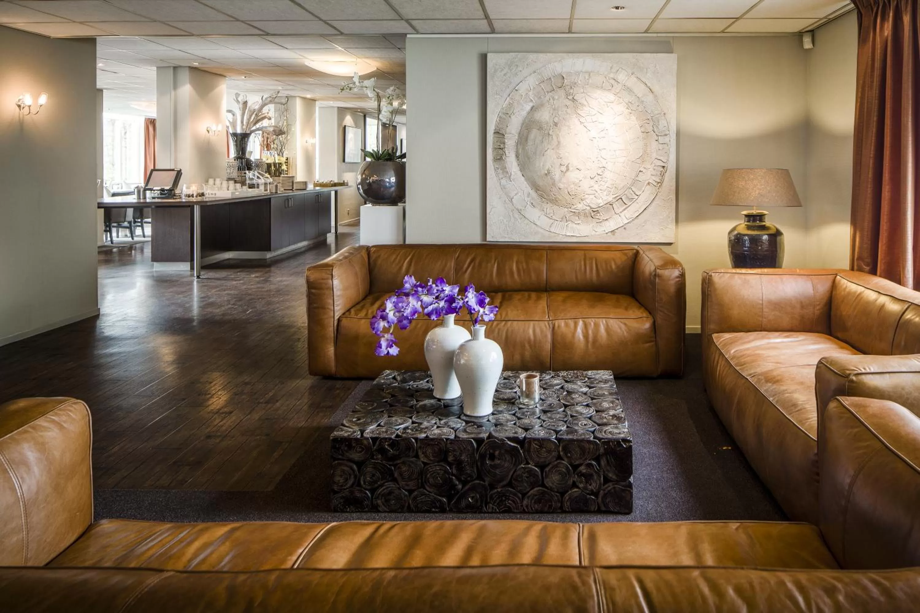 Lobby or reception in Fletcher Hotel Restaurant Boschoord
