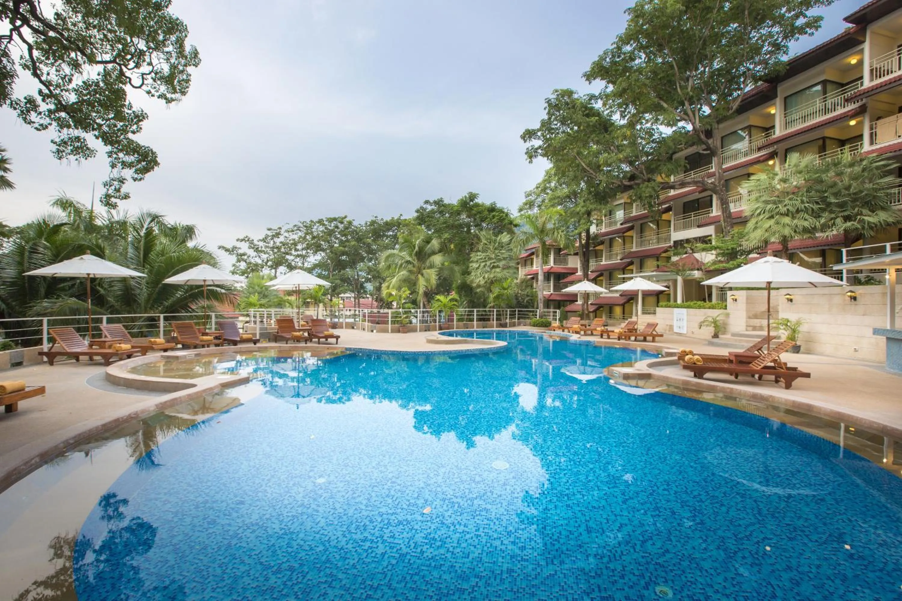 Facade/entrance in Chanalai Flora Resort, Kata Beach