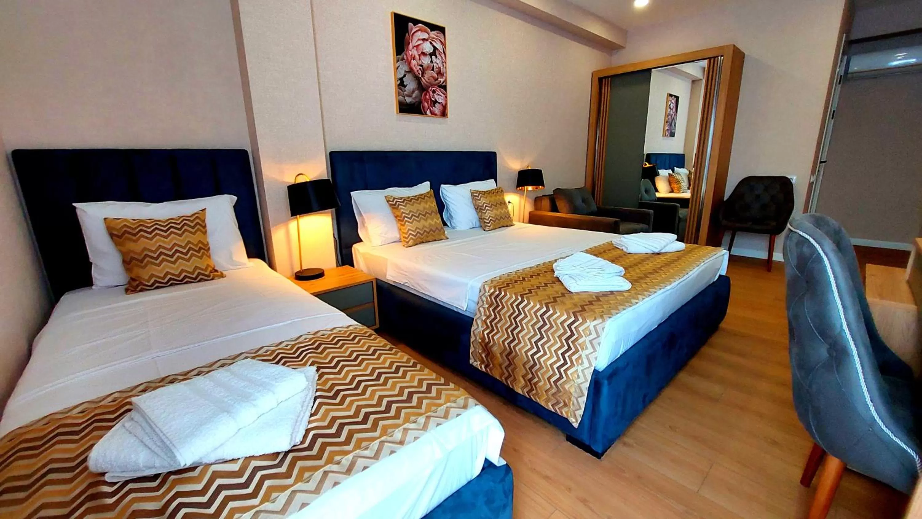 Photo of the whole room, Bed in Falcon Boutique Hotel