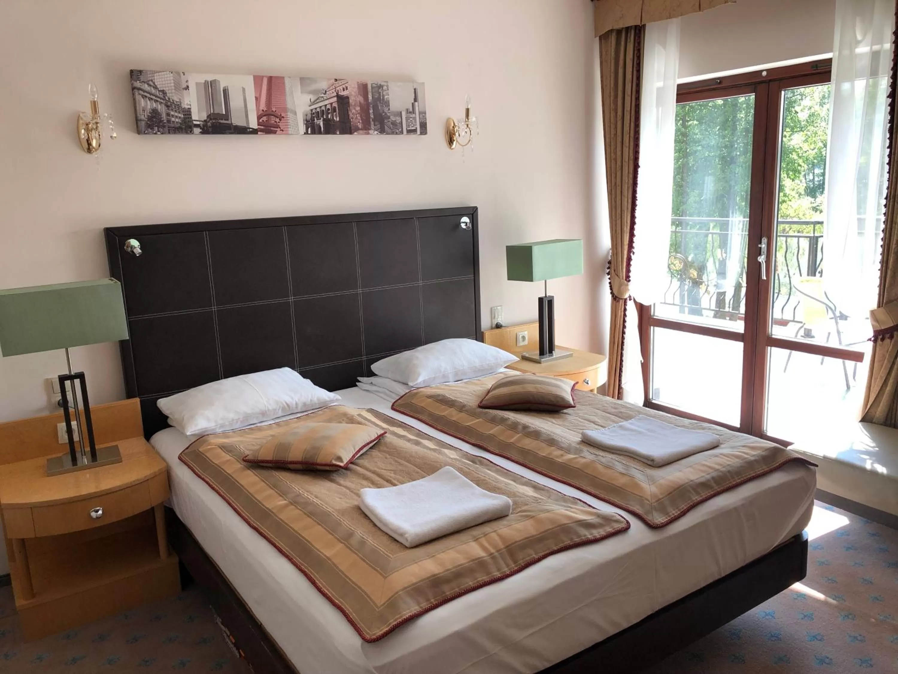 Bed in Medical & SPA "Pałac na Wodzie" Falkowski Augustów