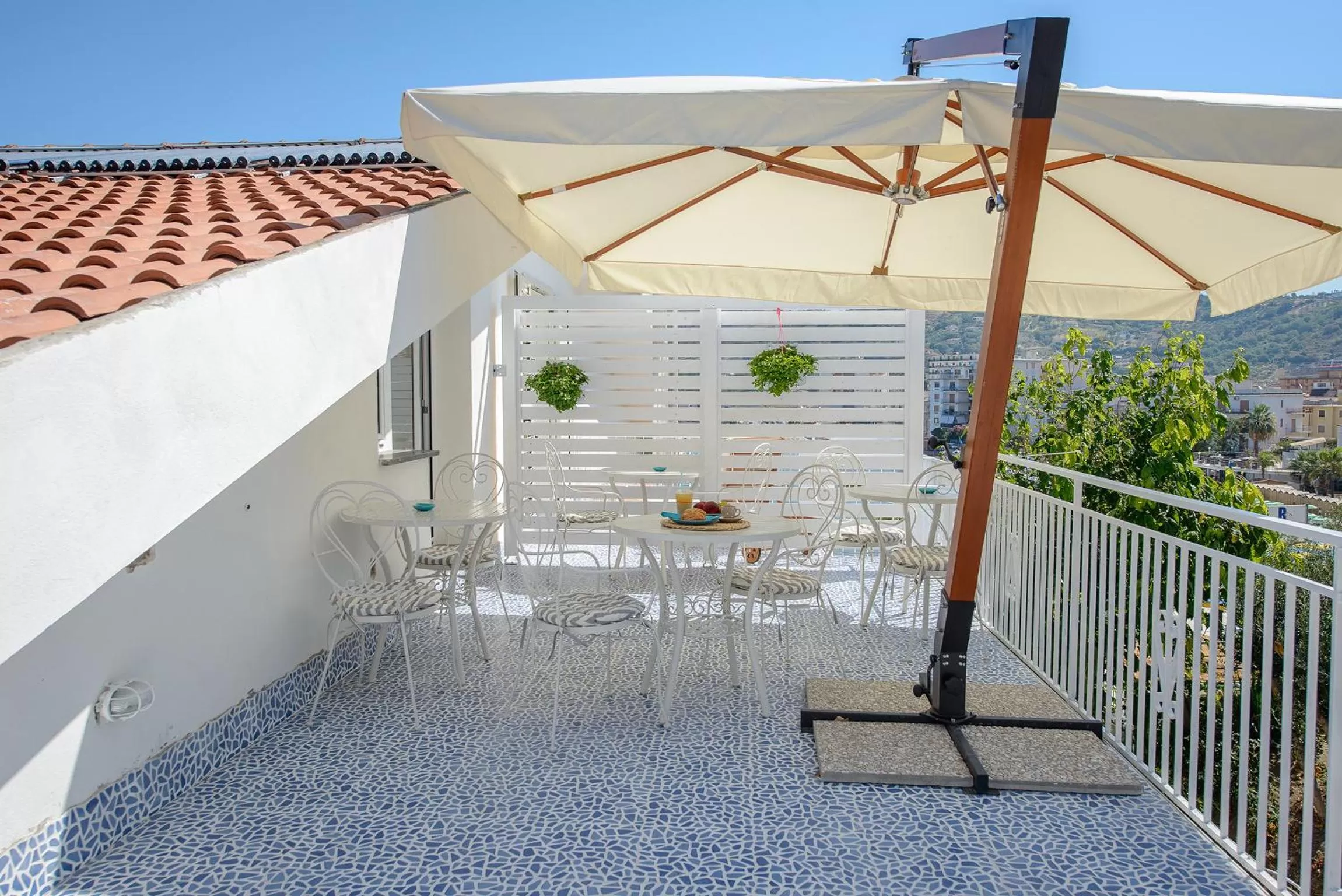 Balcony/Terrace in B&B Vistamare Suite