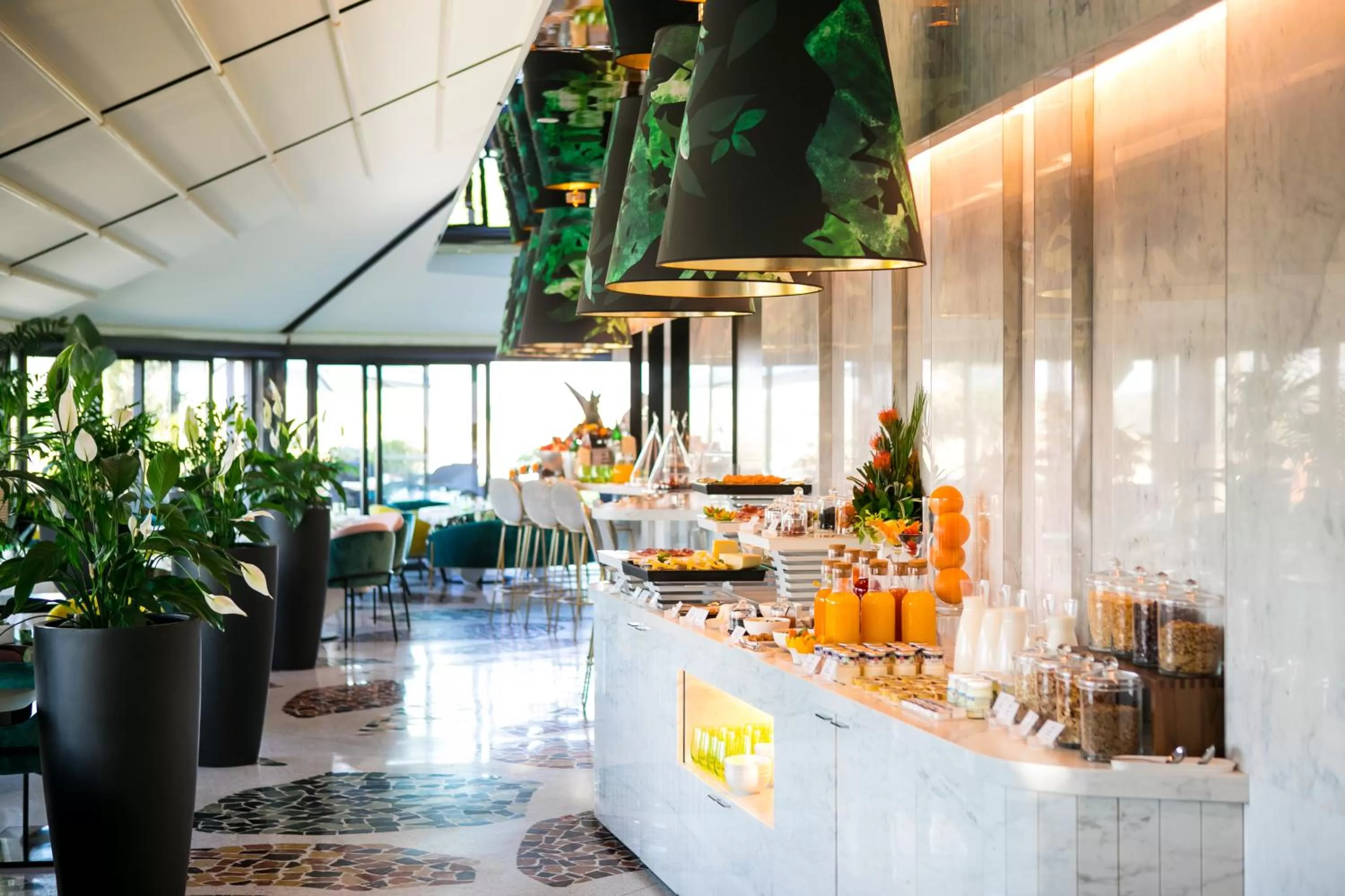 Breakfast in Sofitel Roma Villa Borghese