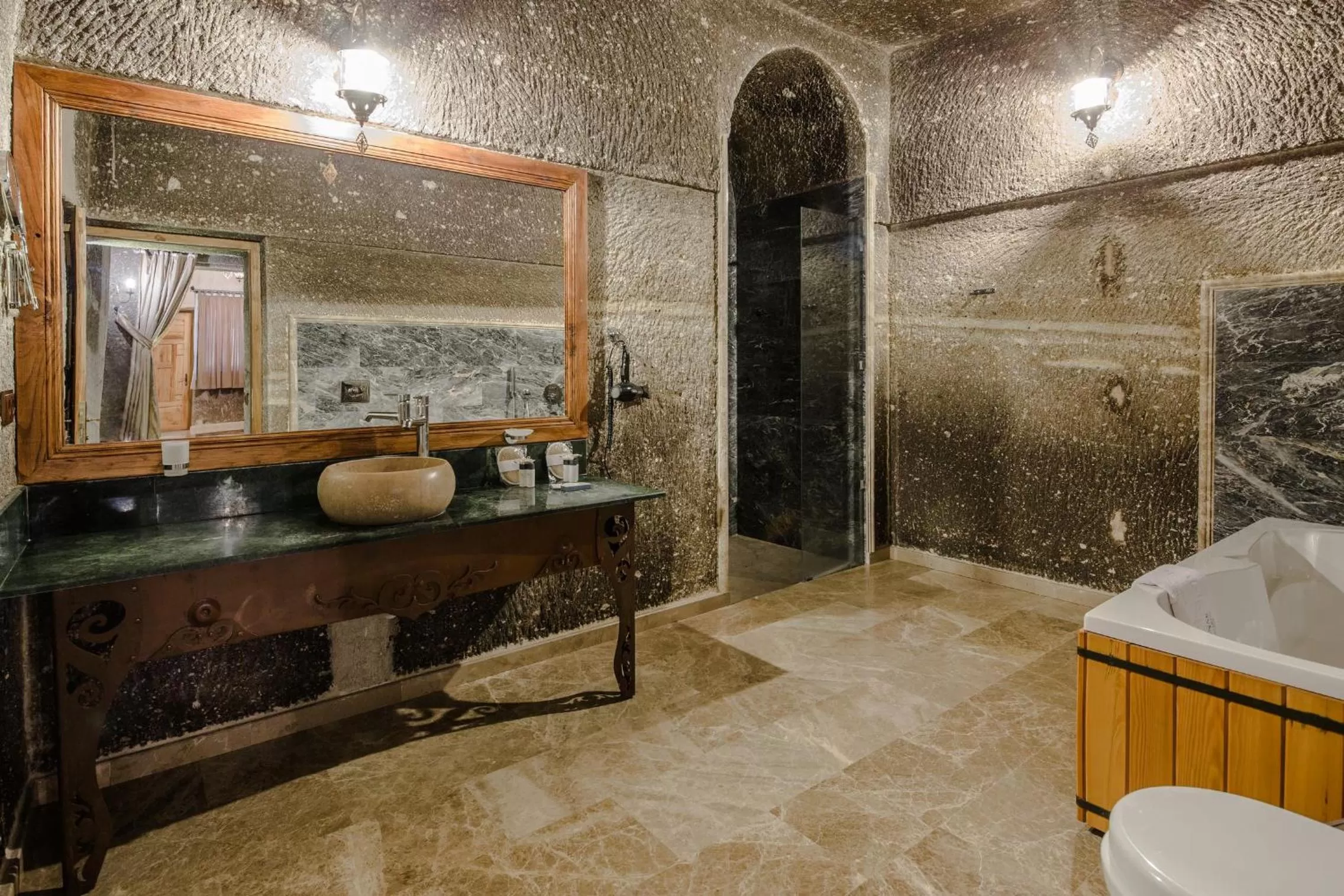 Bathroom in Lunar Cappadocia Hotel