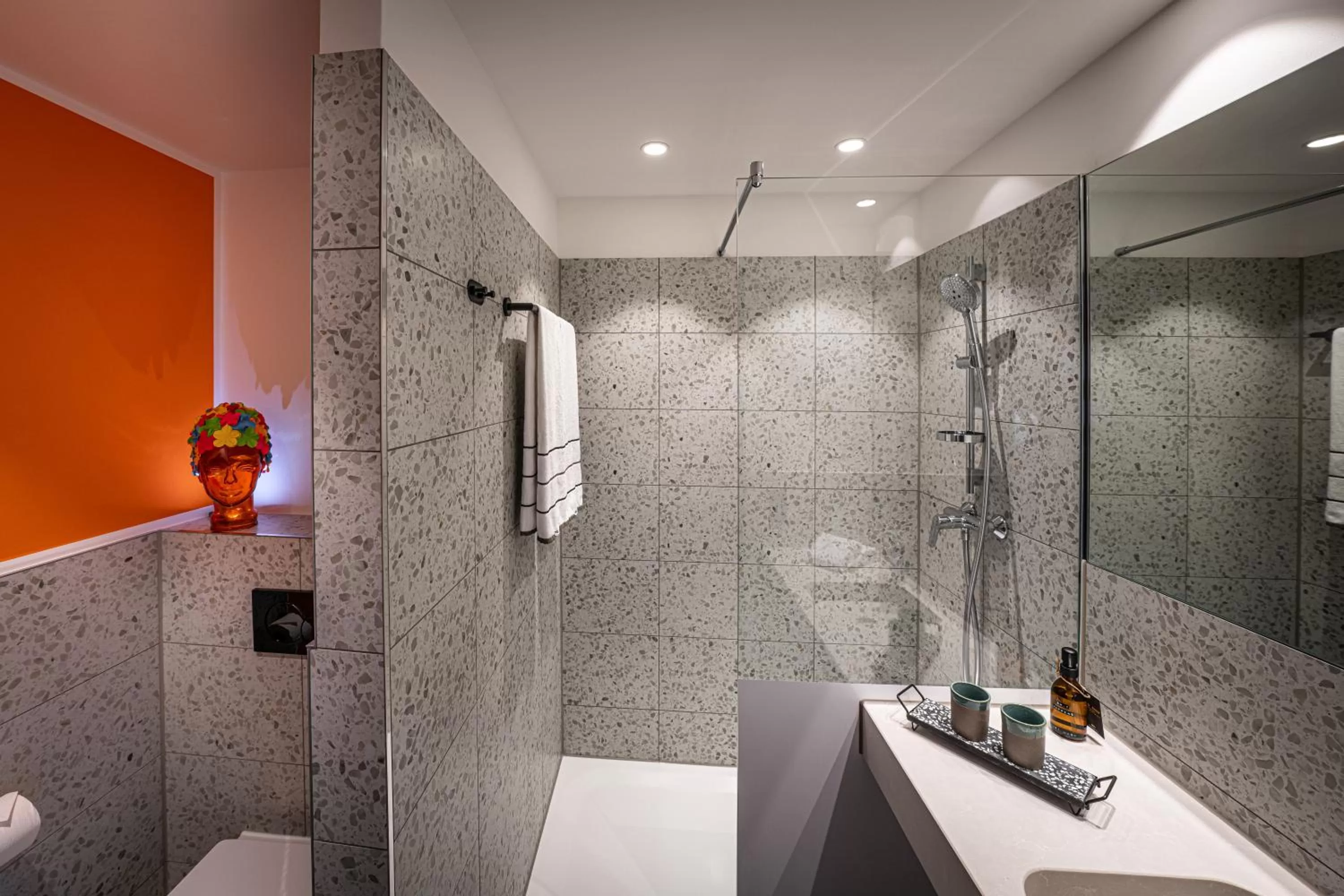 Bathroom in LOGINN Hotel Berlin Airport