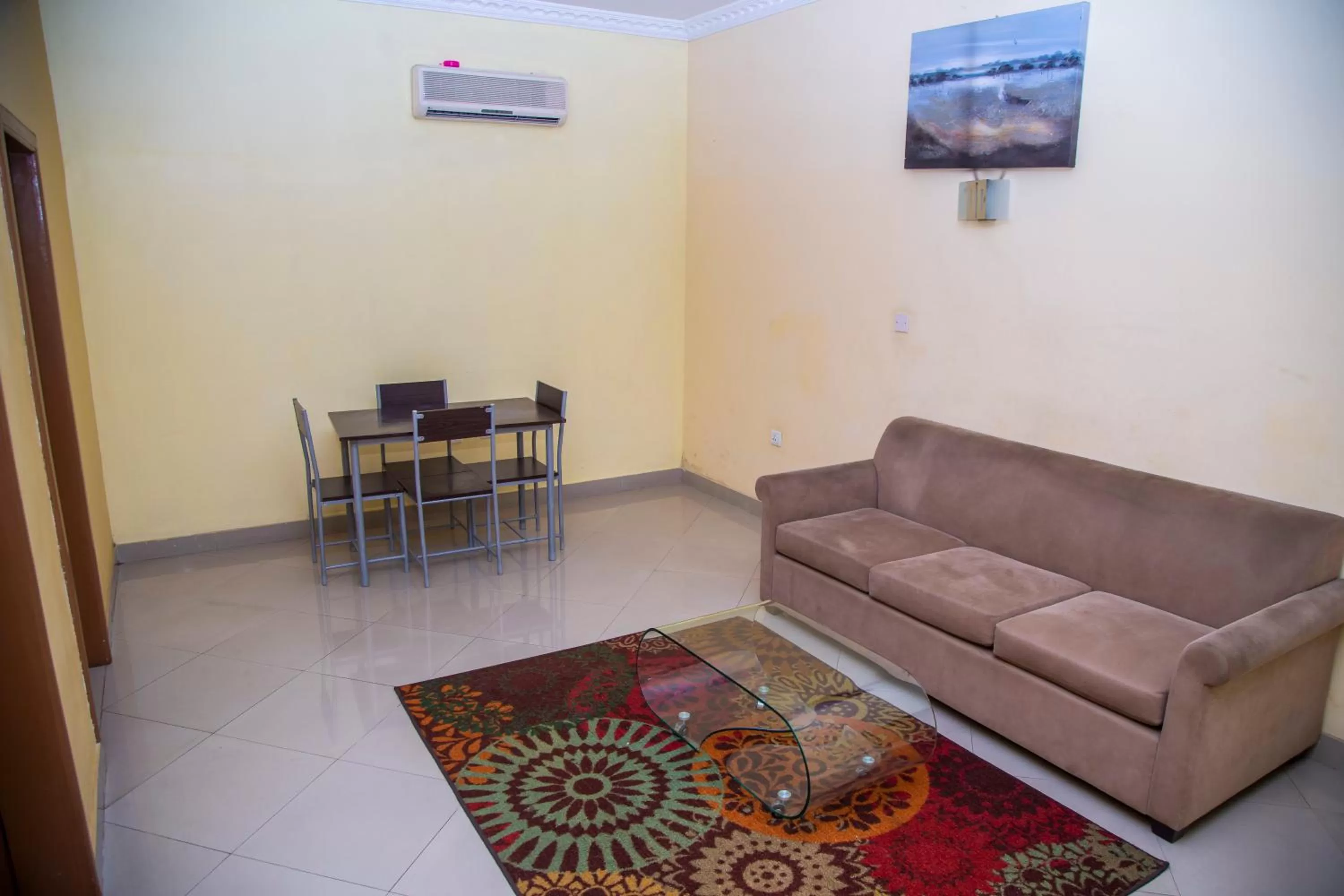 Living room in Airside Hotel