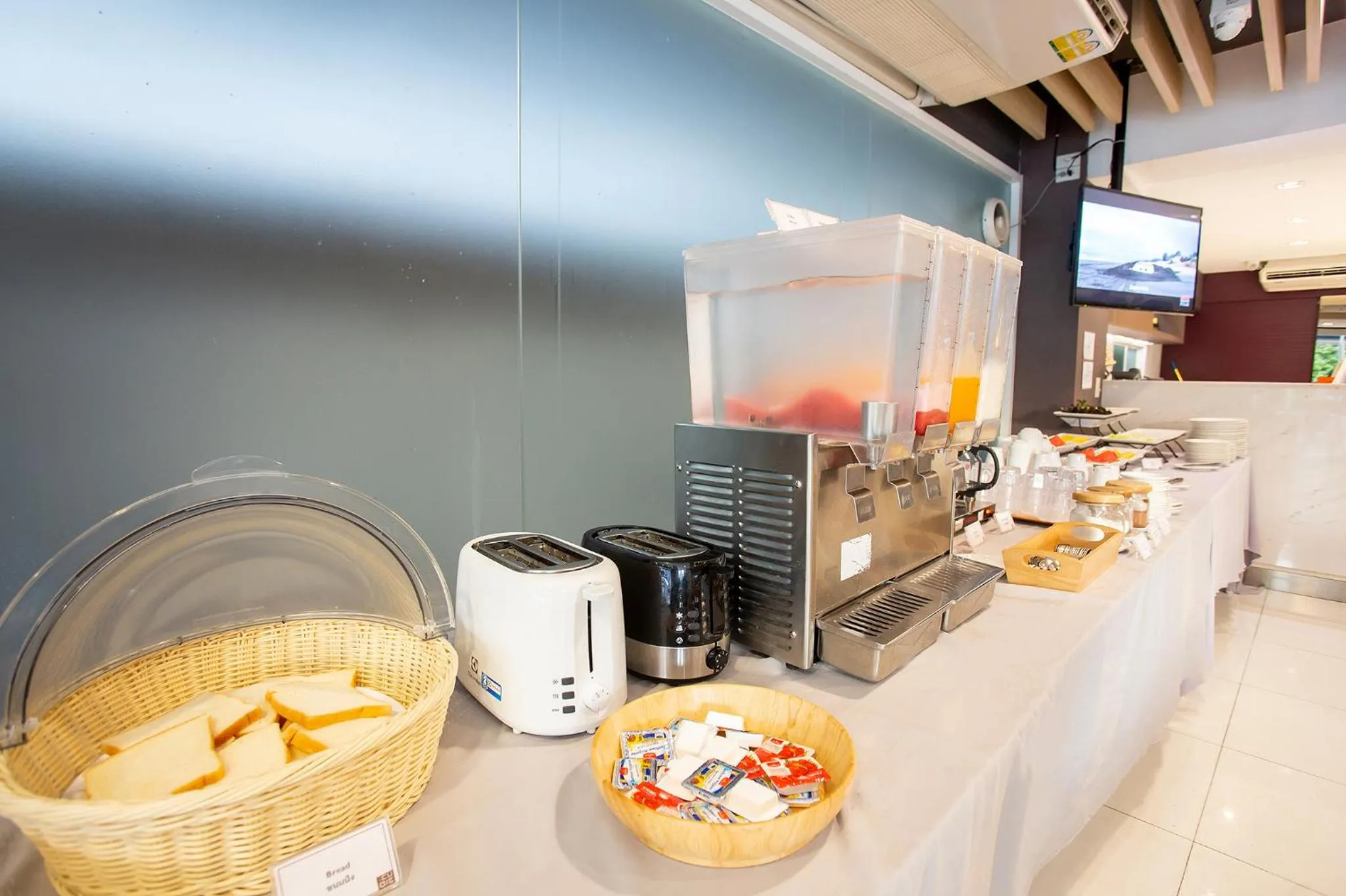 Breakfast in Spittze Hotel Pratunam