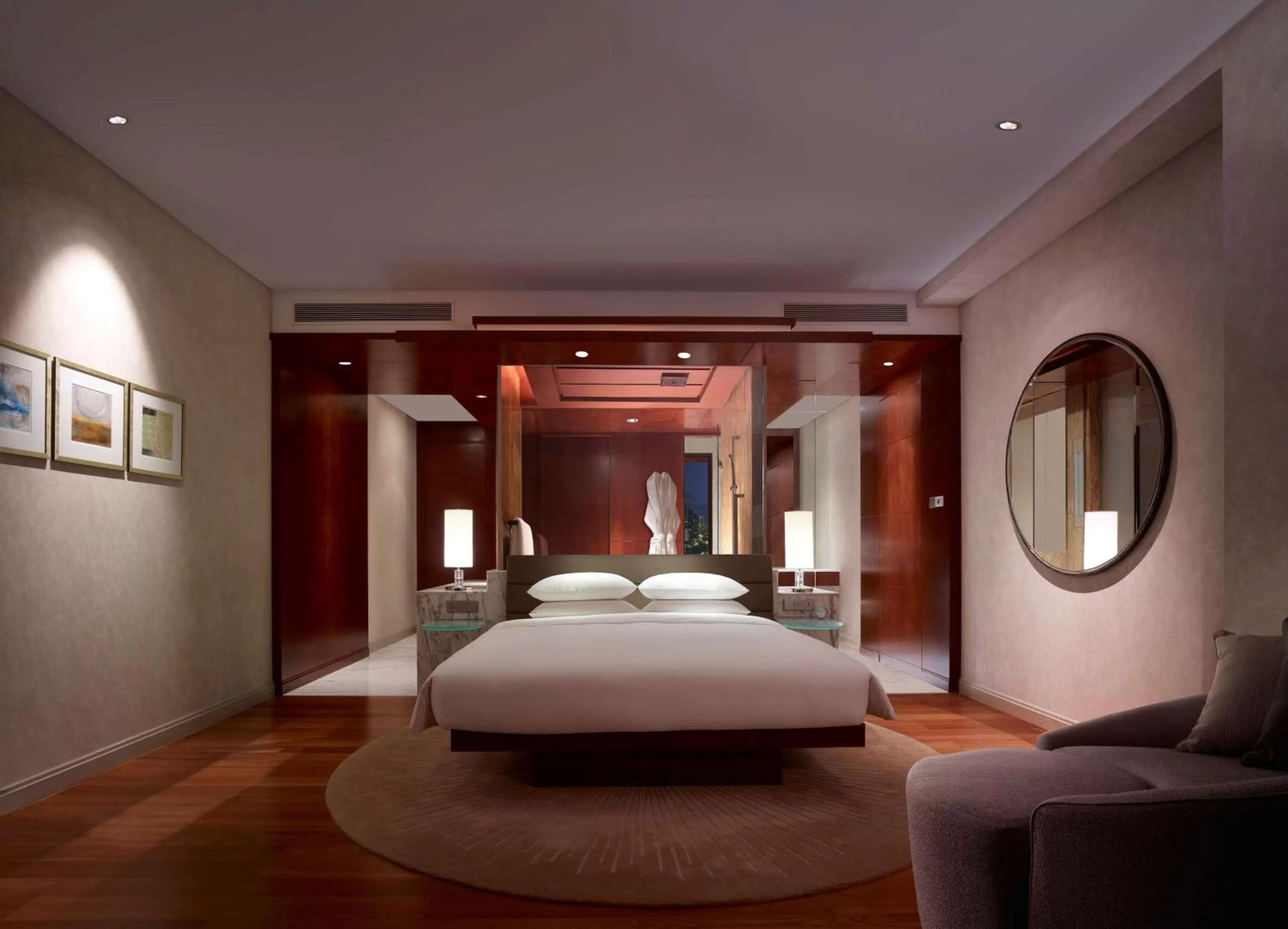 Photo of the whole room, Bed in Grand Hyatt Kuala Lumpur