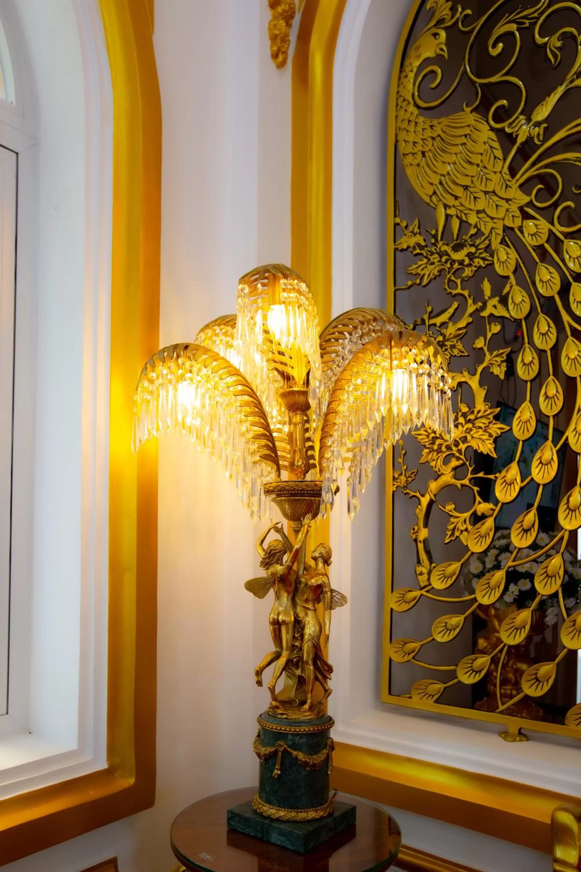 Decorative detail in KING VILLA QUẢNG NGÃI