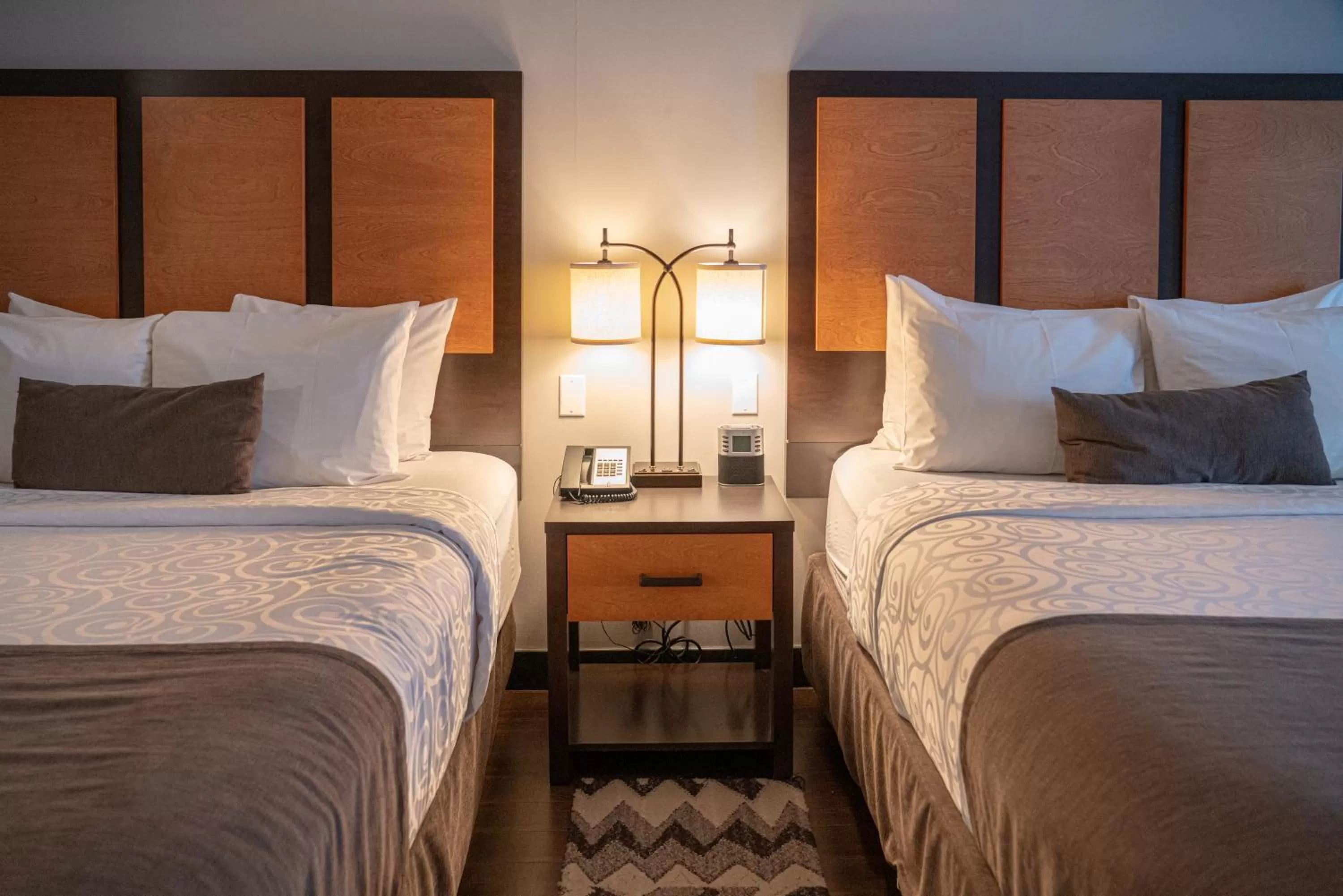 Bed in Pocaterra Inn & Waterslide