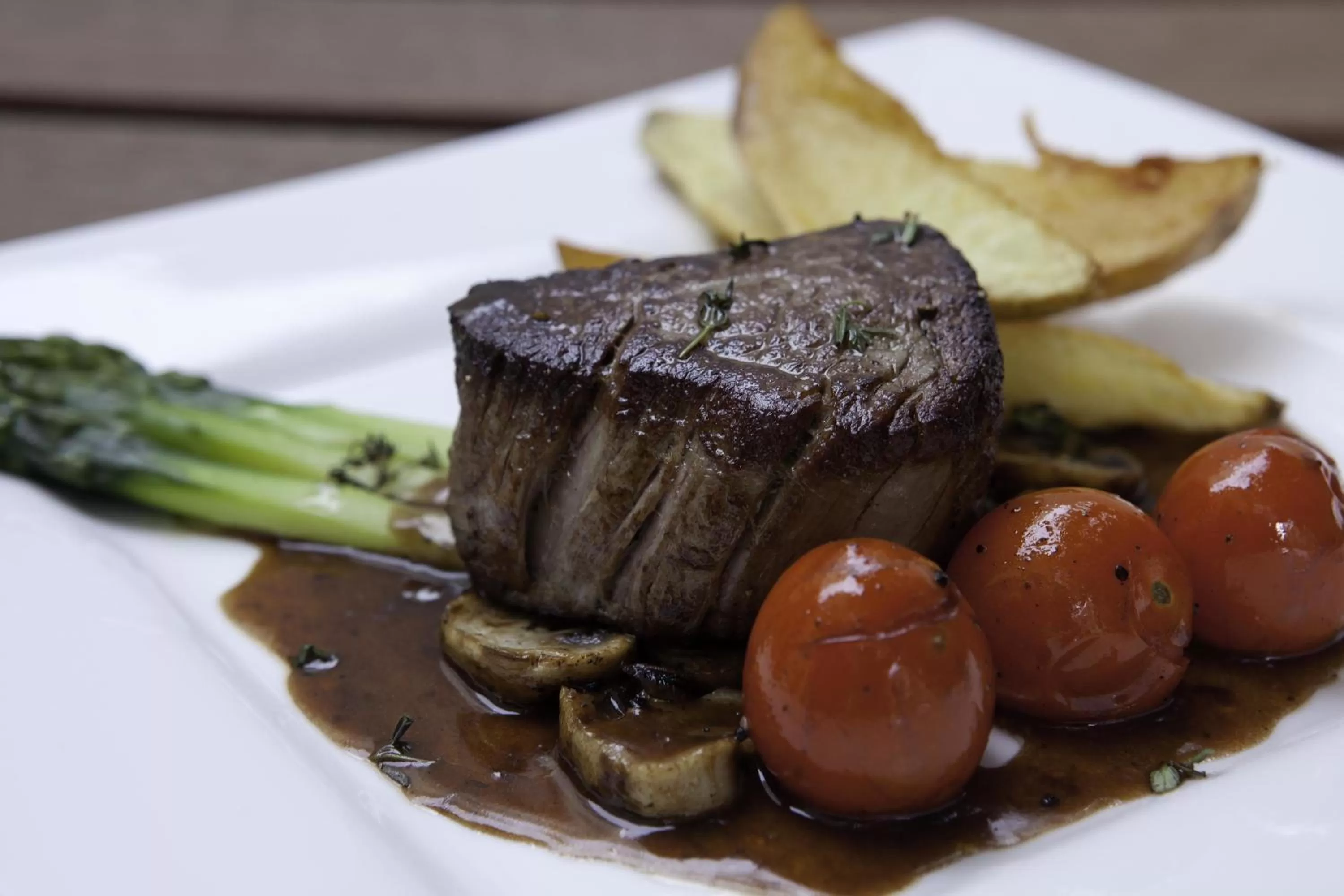 Food close-up in Hotel on the Promenade