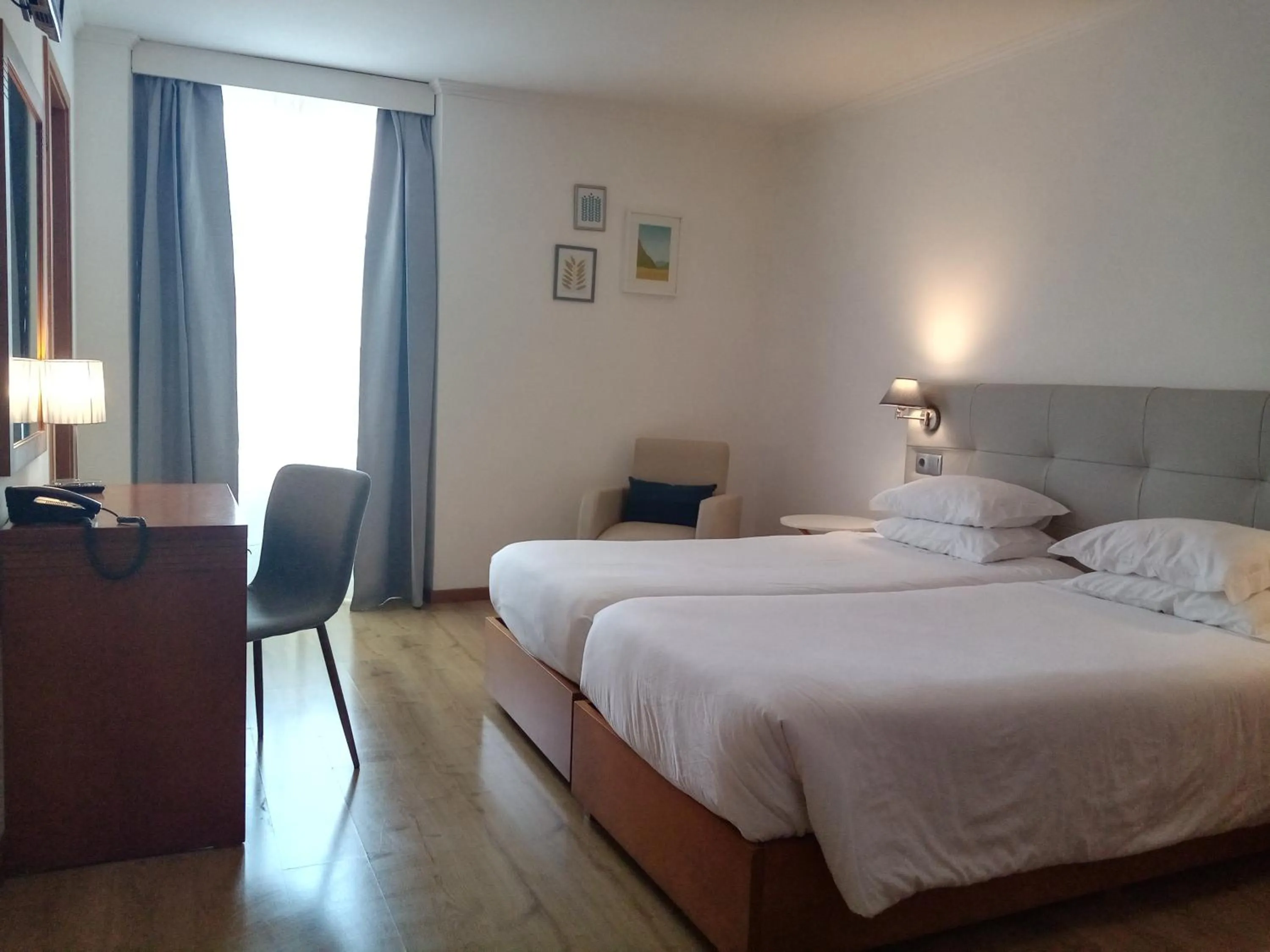 Bed in Hotel Arcanjo