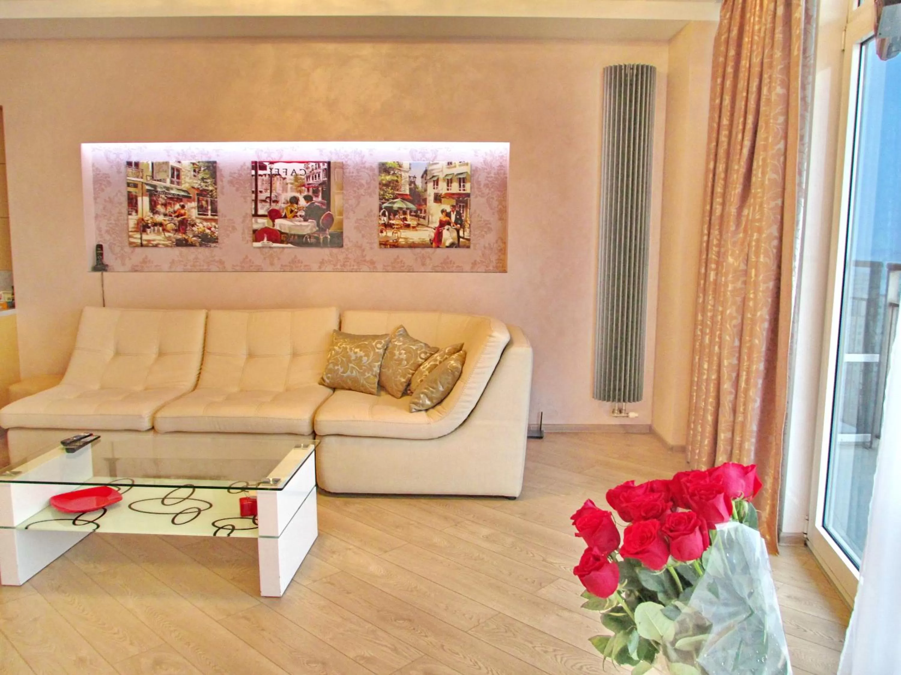 Seating area in Most City Apart-Hotel