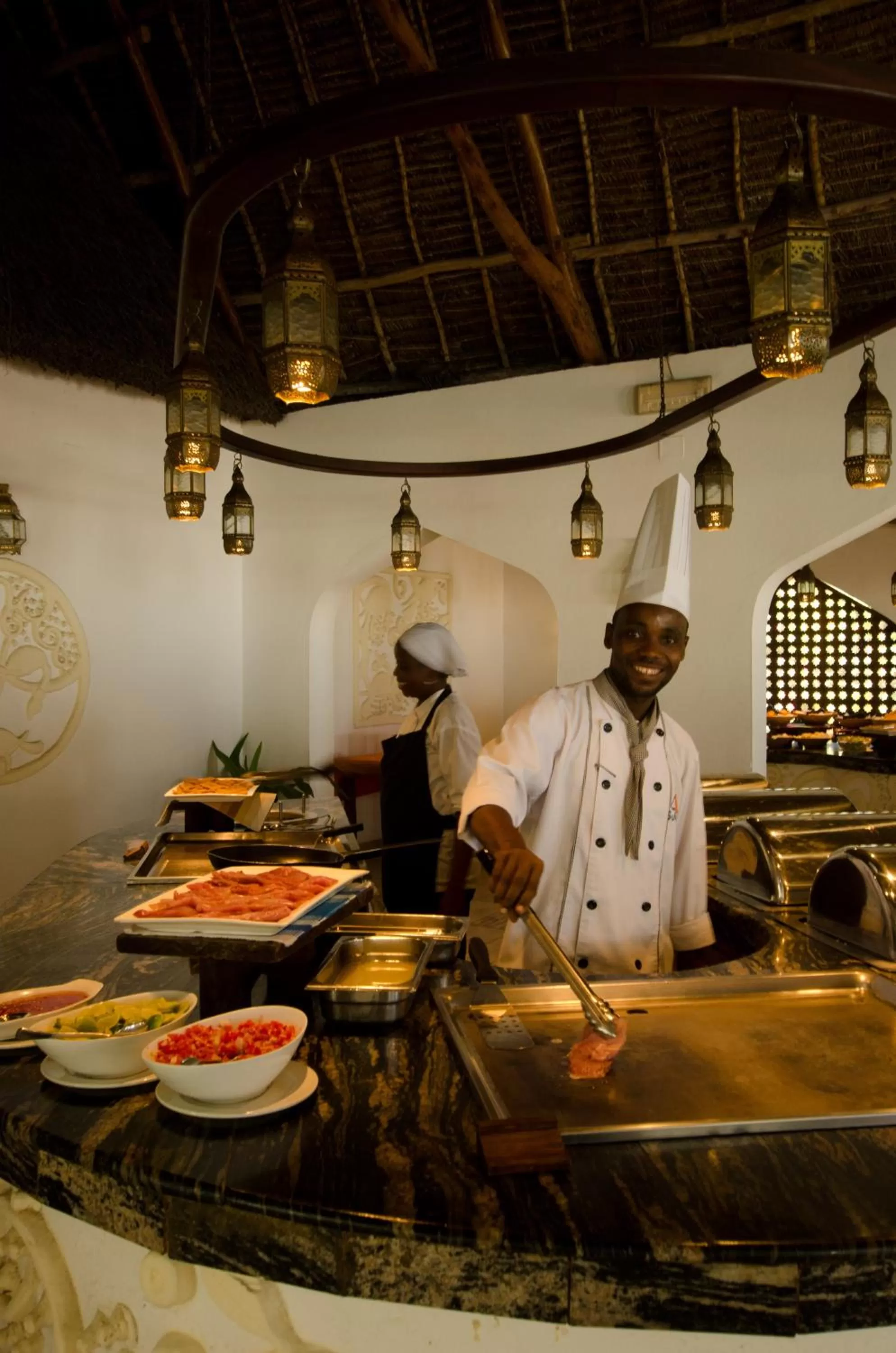 Food in Sultan Sands Island Resort & Spa