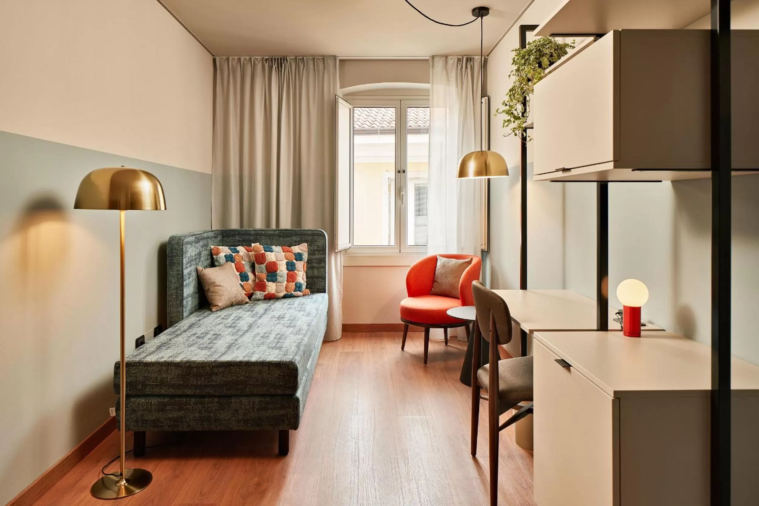 Living room, Bed in URBANAUTS STUDIOS Minelli