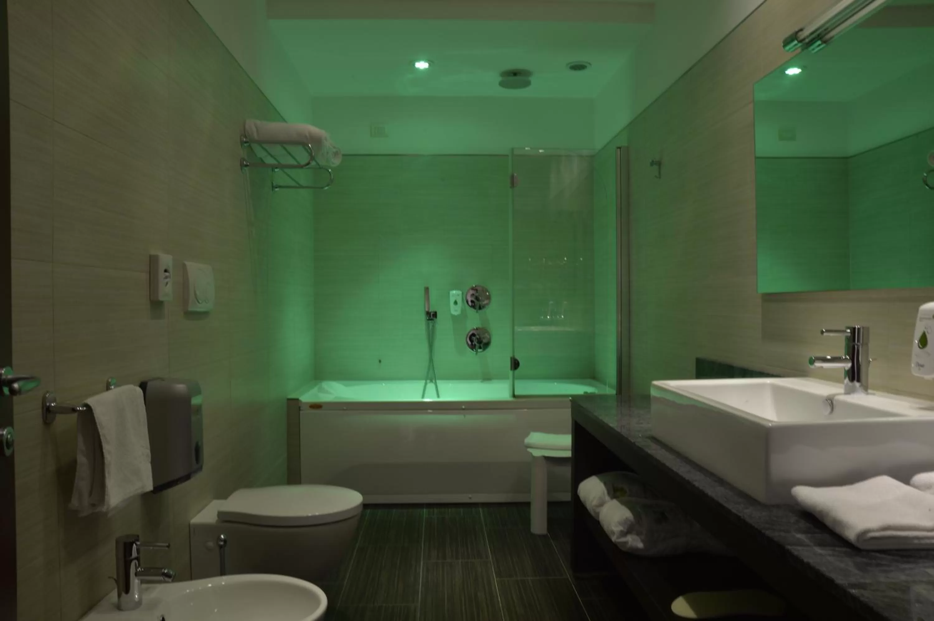 Toilet in Best Western Plus Soave Hotel