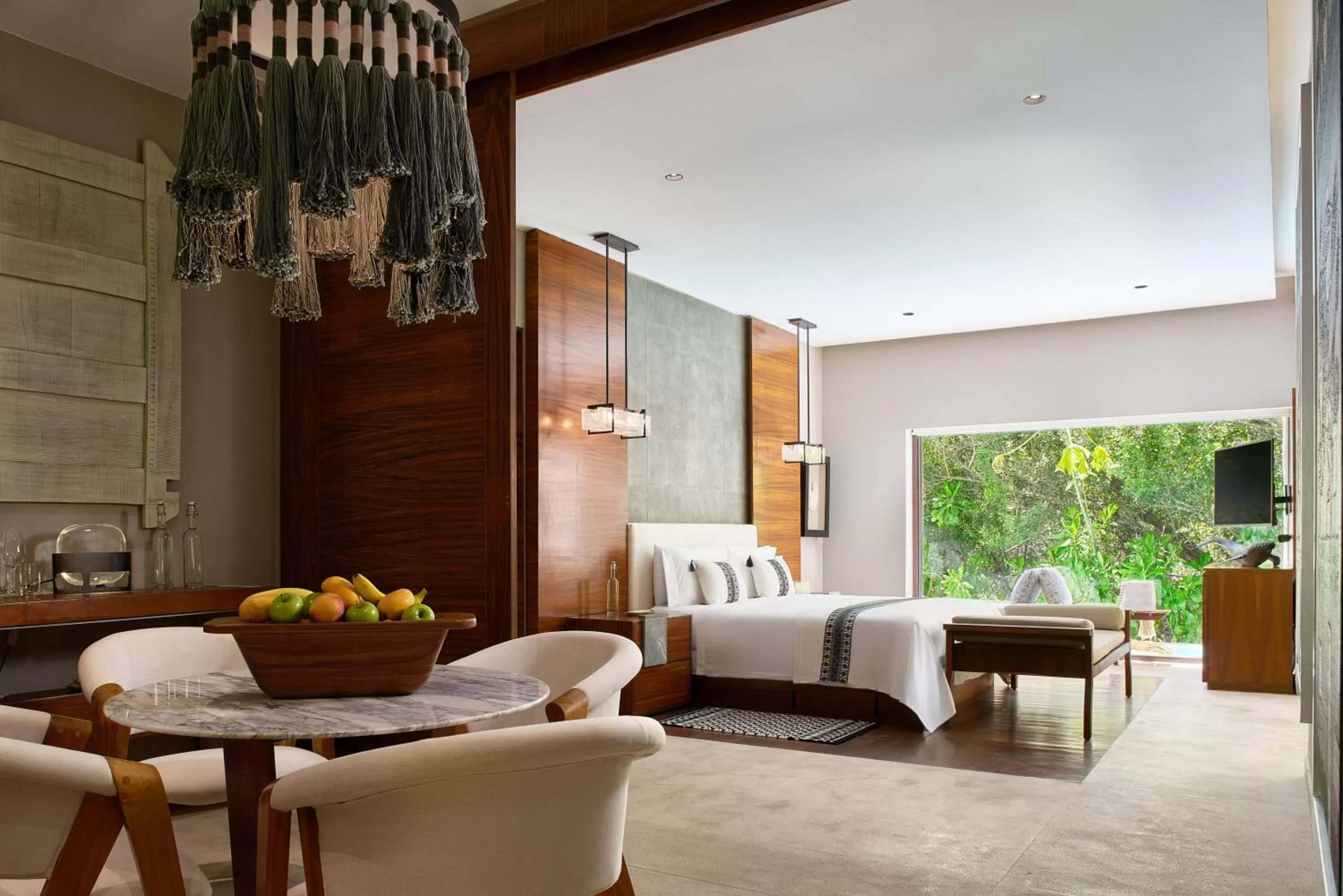 Bed in Chablé Maroma