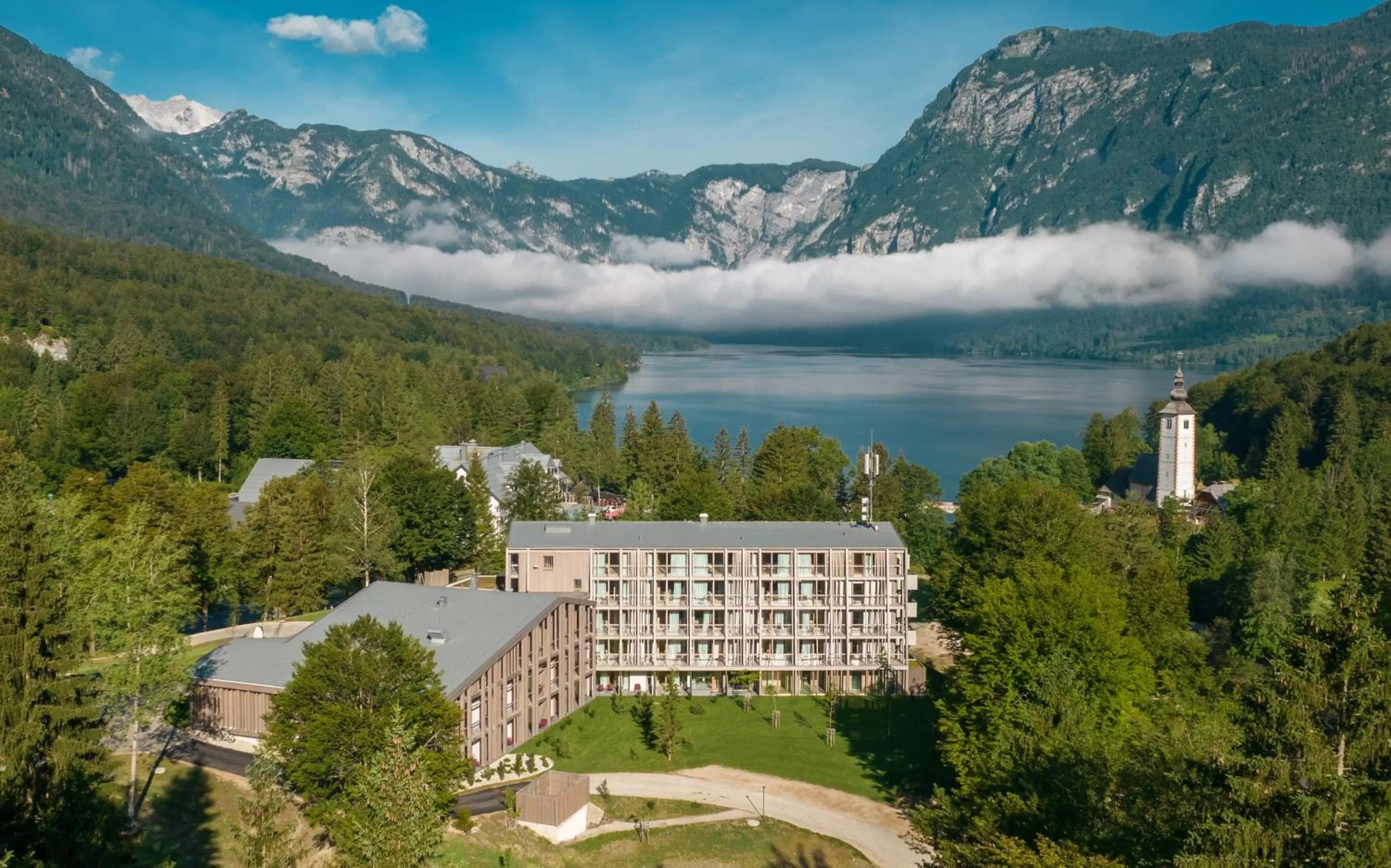 Bird's eye view in Hotel Bohinj
