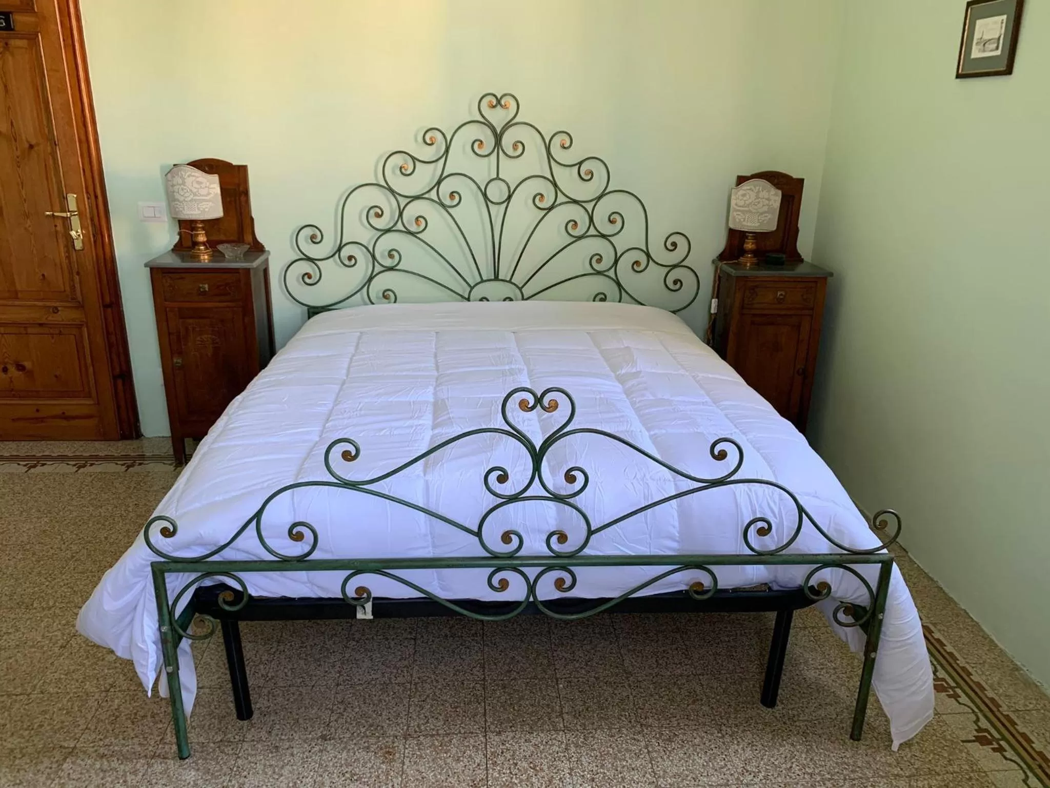Bed in Villa Adelina