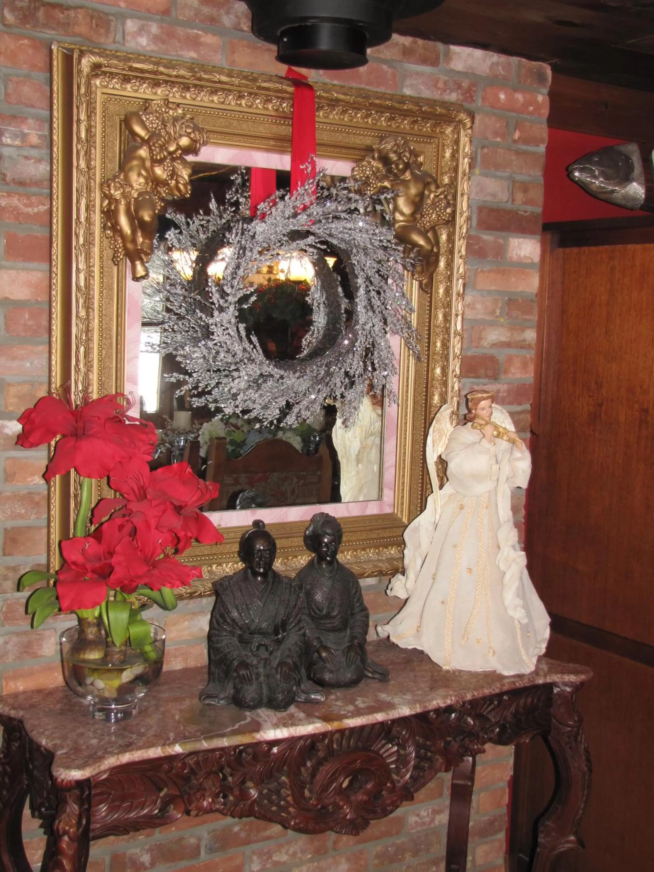 Decorative detail in Shambhala Bed and Breakfast