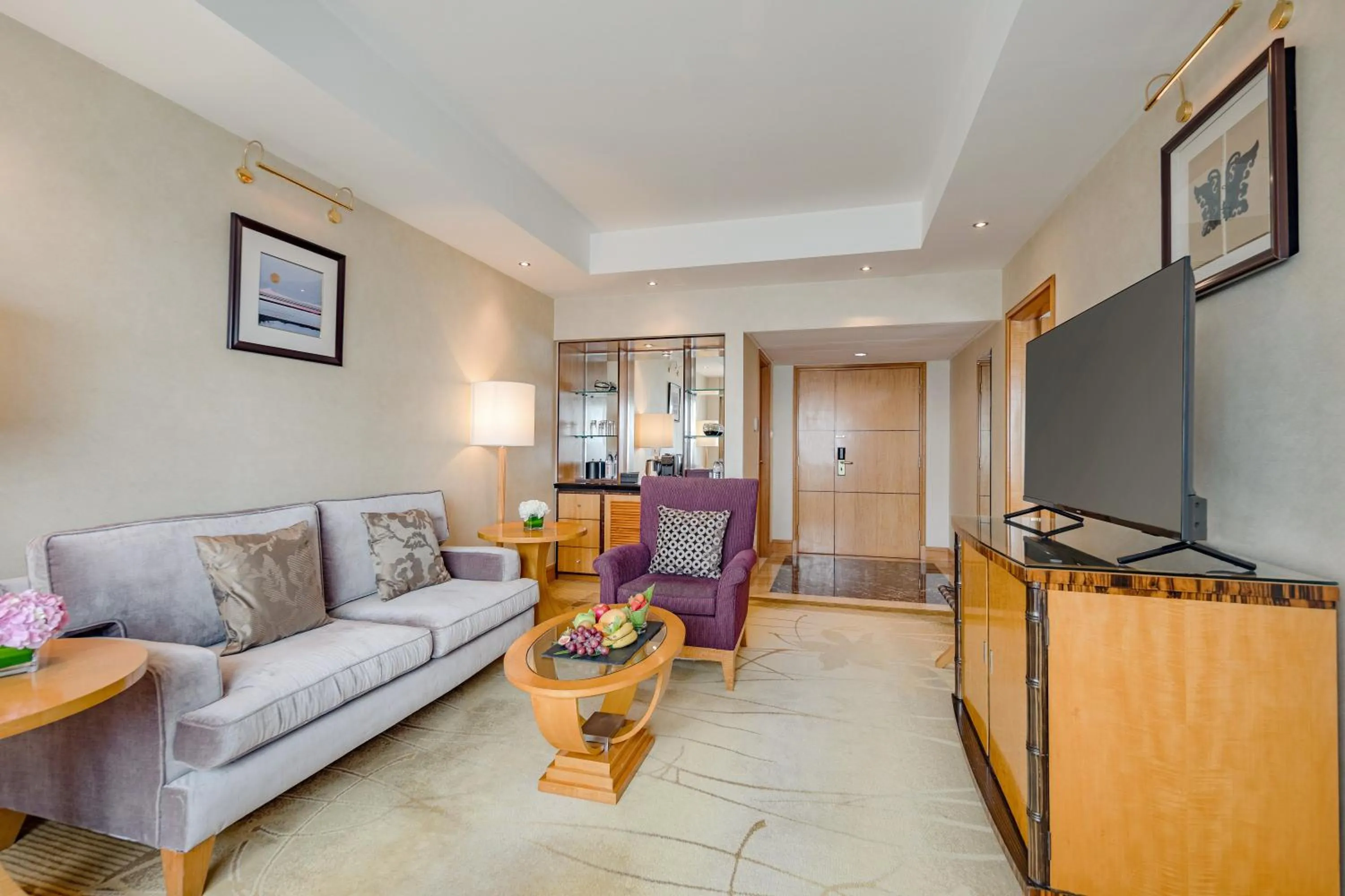 Living room in Radisson Collection Hotel, Yangtze Shanghai