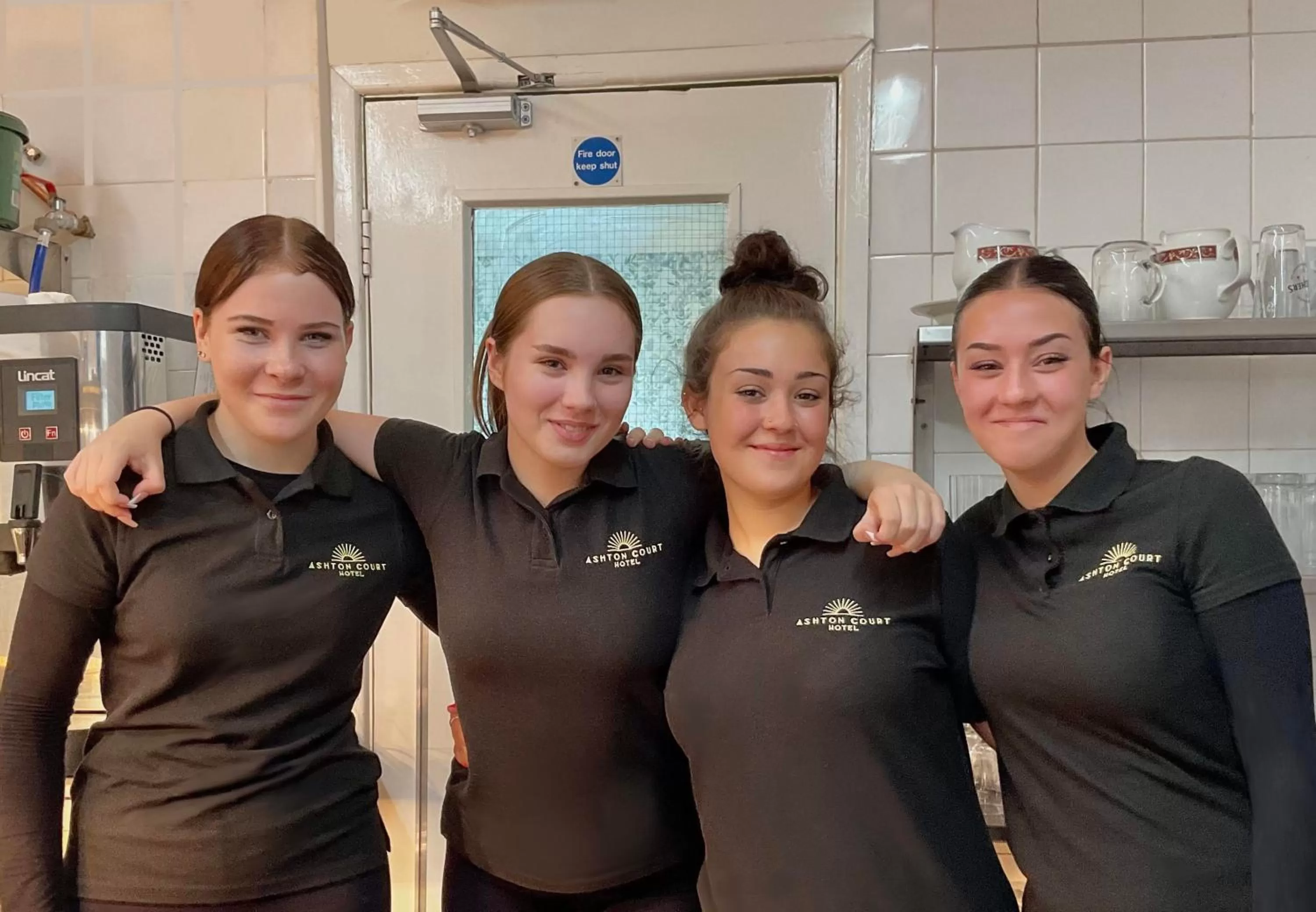 Staff in Ashton Court Hotel