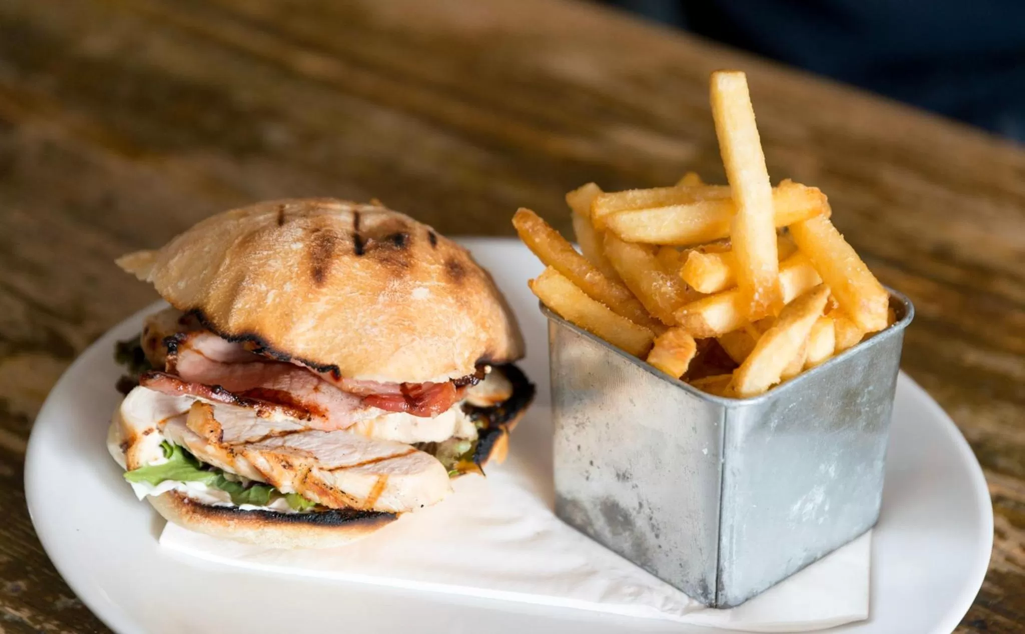 Food in The Black Fox