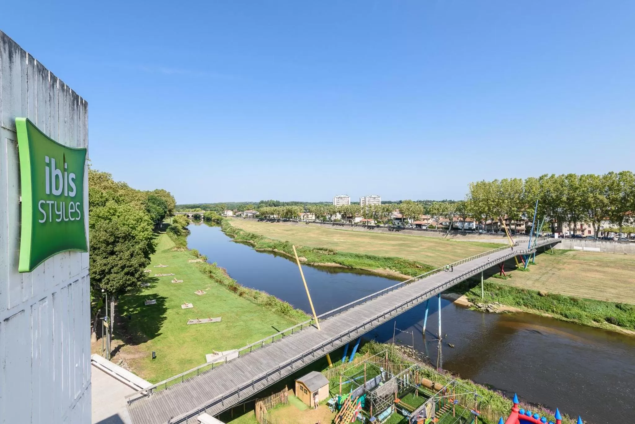 River view in ibis styles Dax Centre