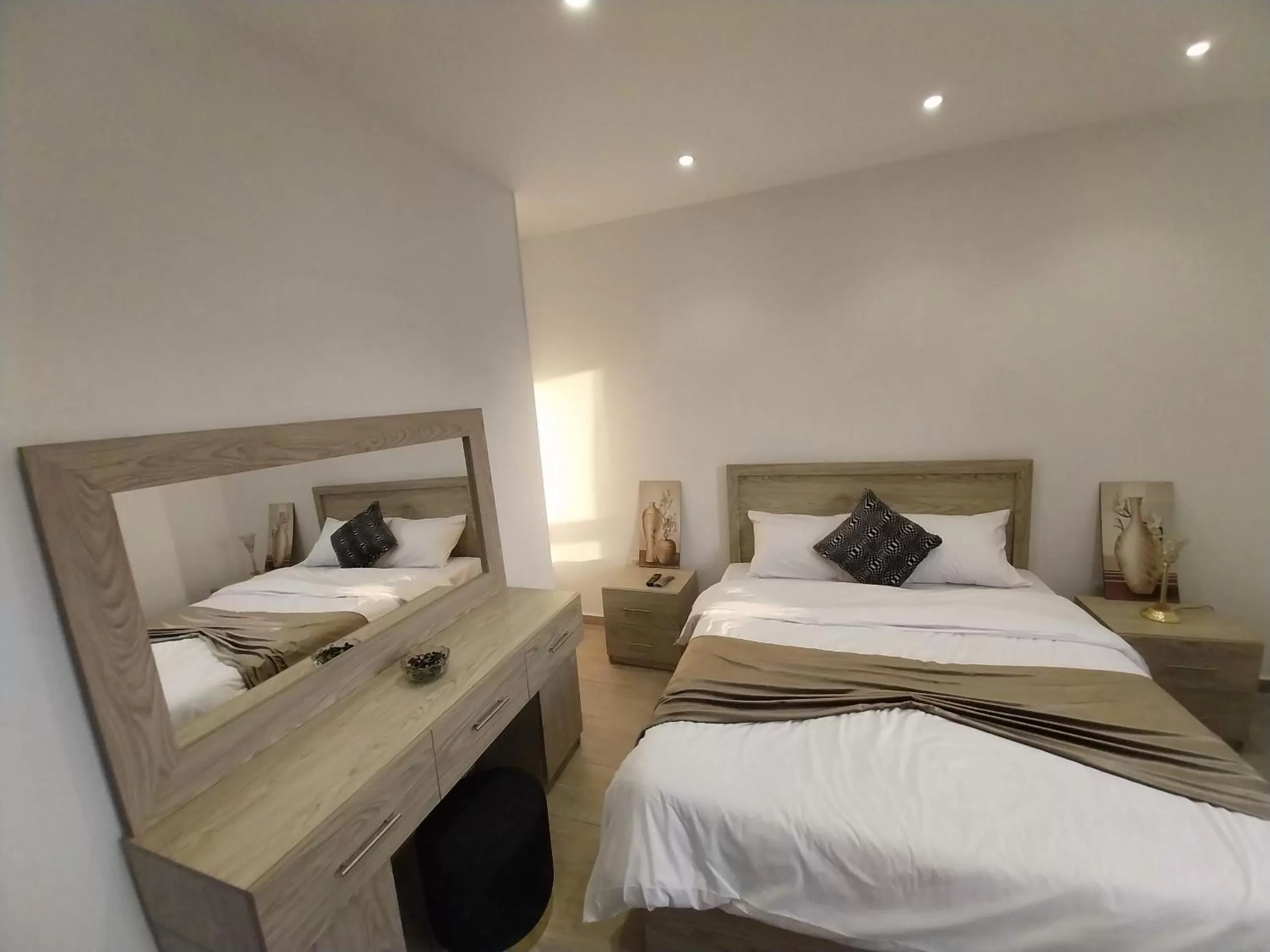 Bed in Eagles Pyramids View