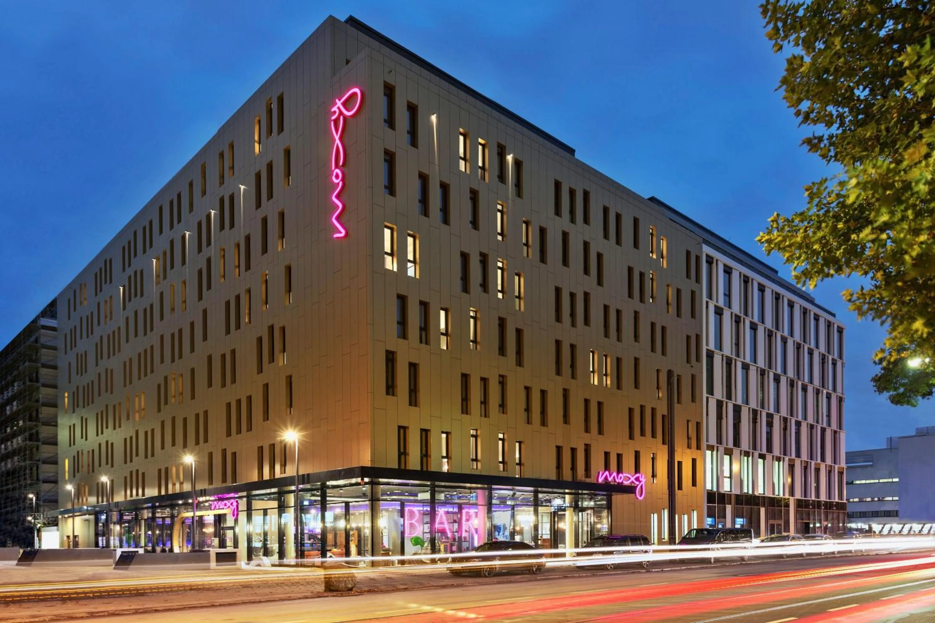 Property building in MOXY Frankfurt East