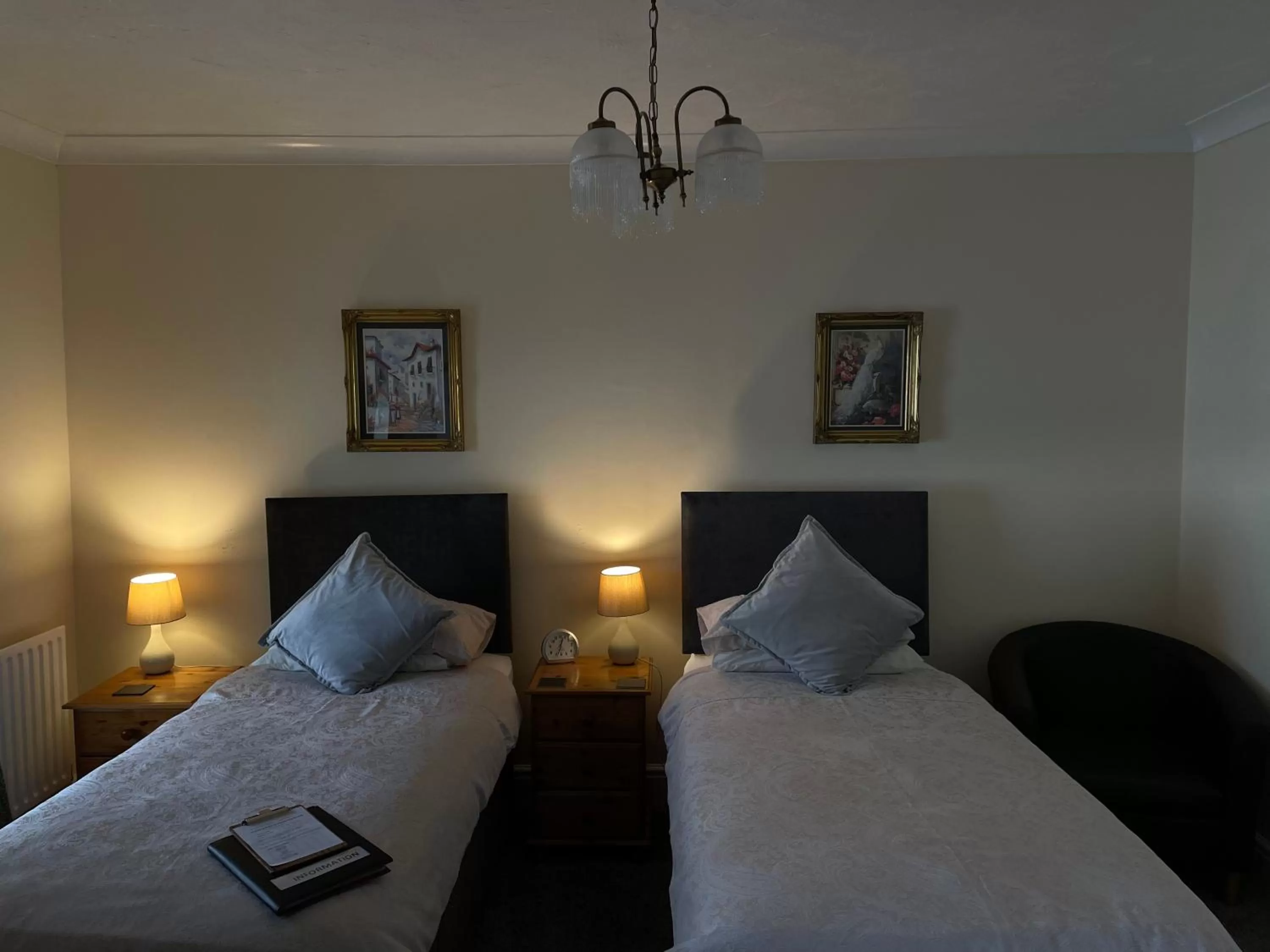 Bed in Bron Menai Guest House