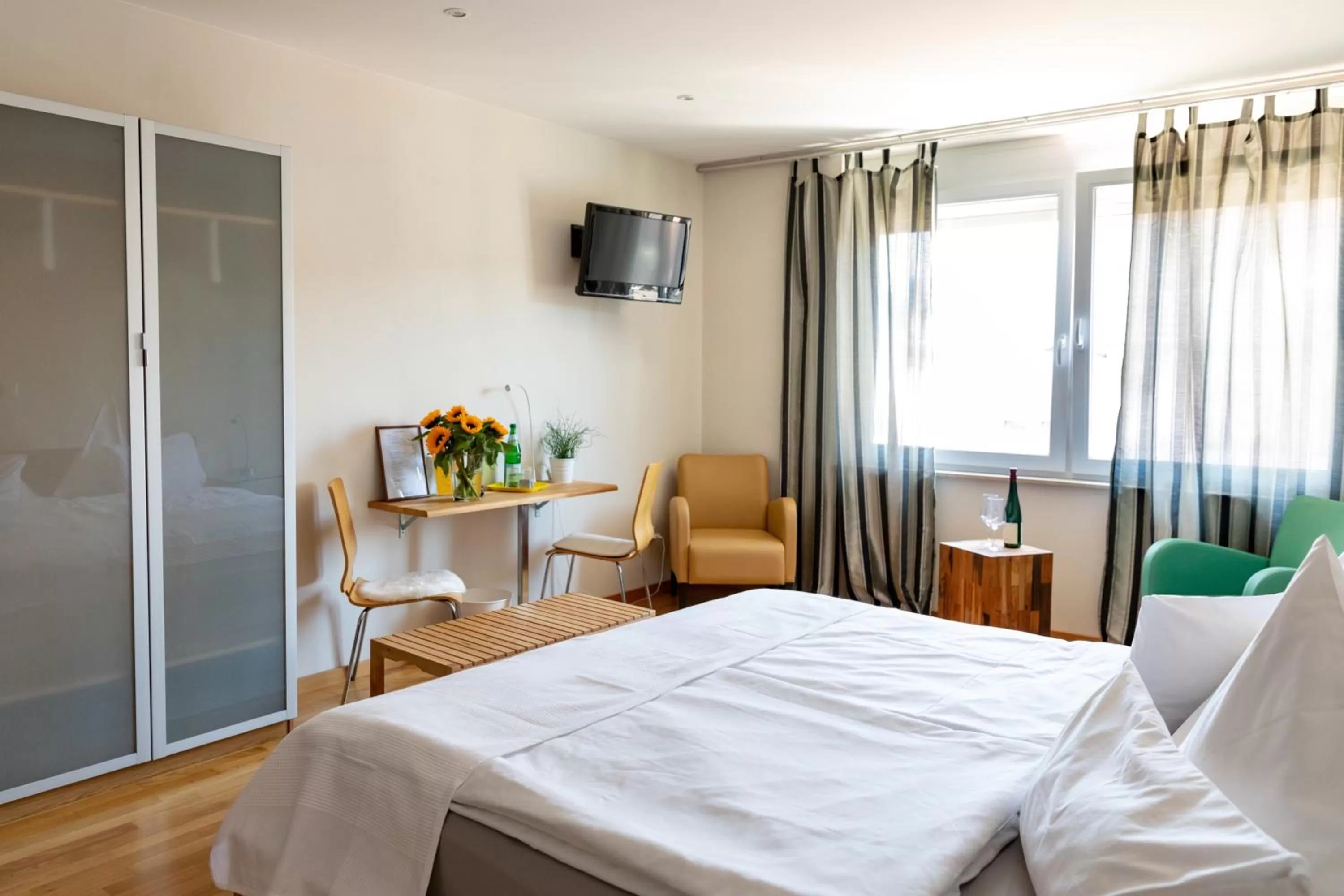 Bed in Scheid´s Hotel – Restaurant