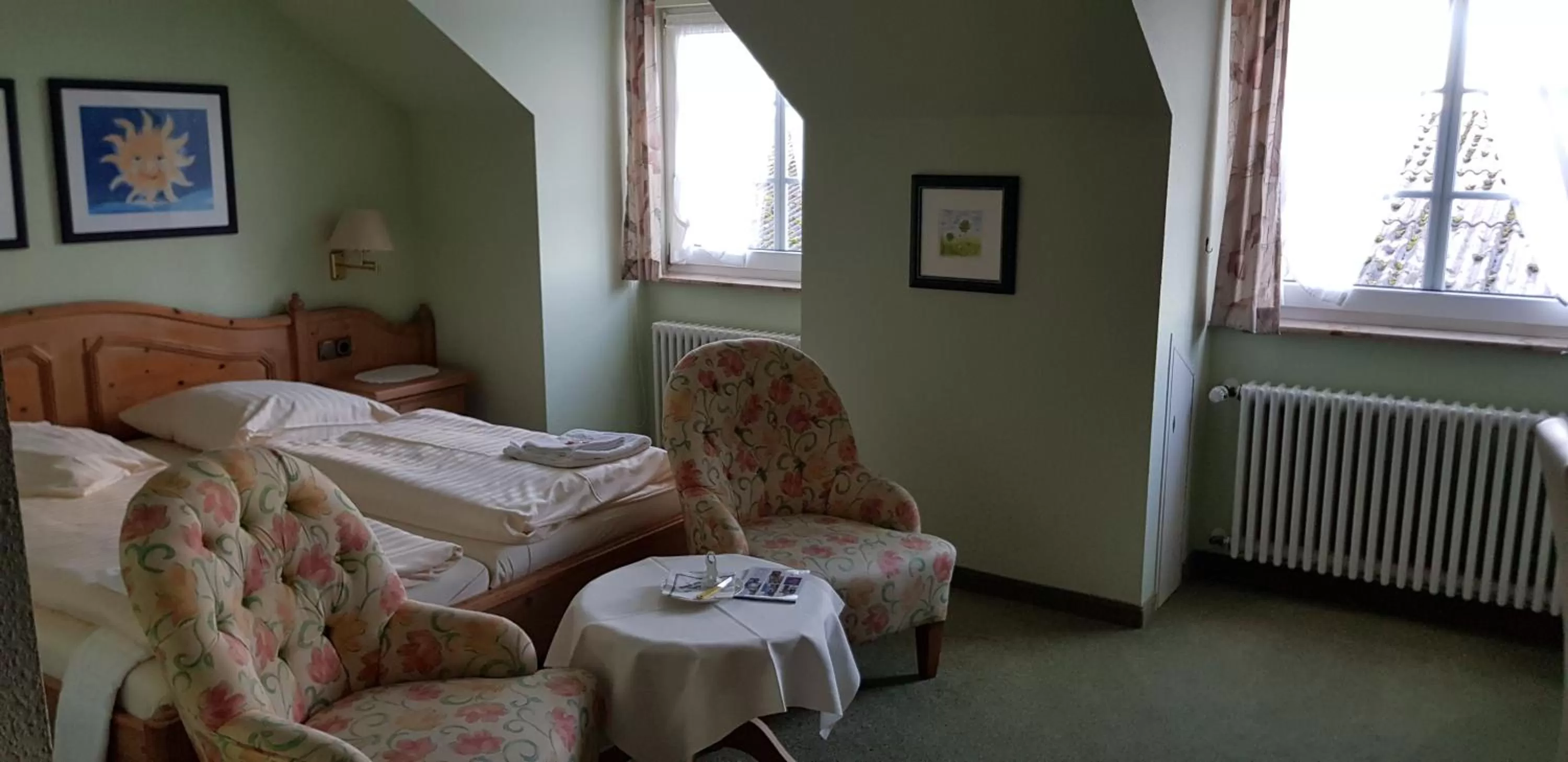 Bed in Akzent Hotel Gut Höing