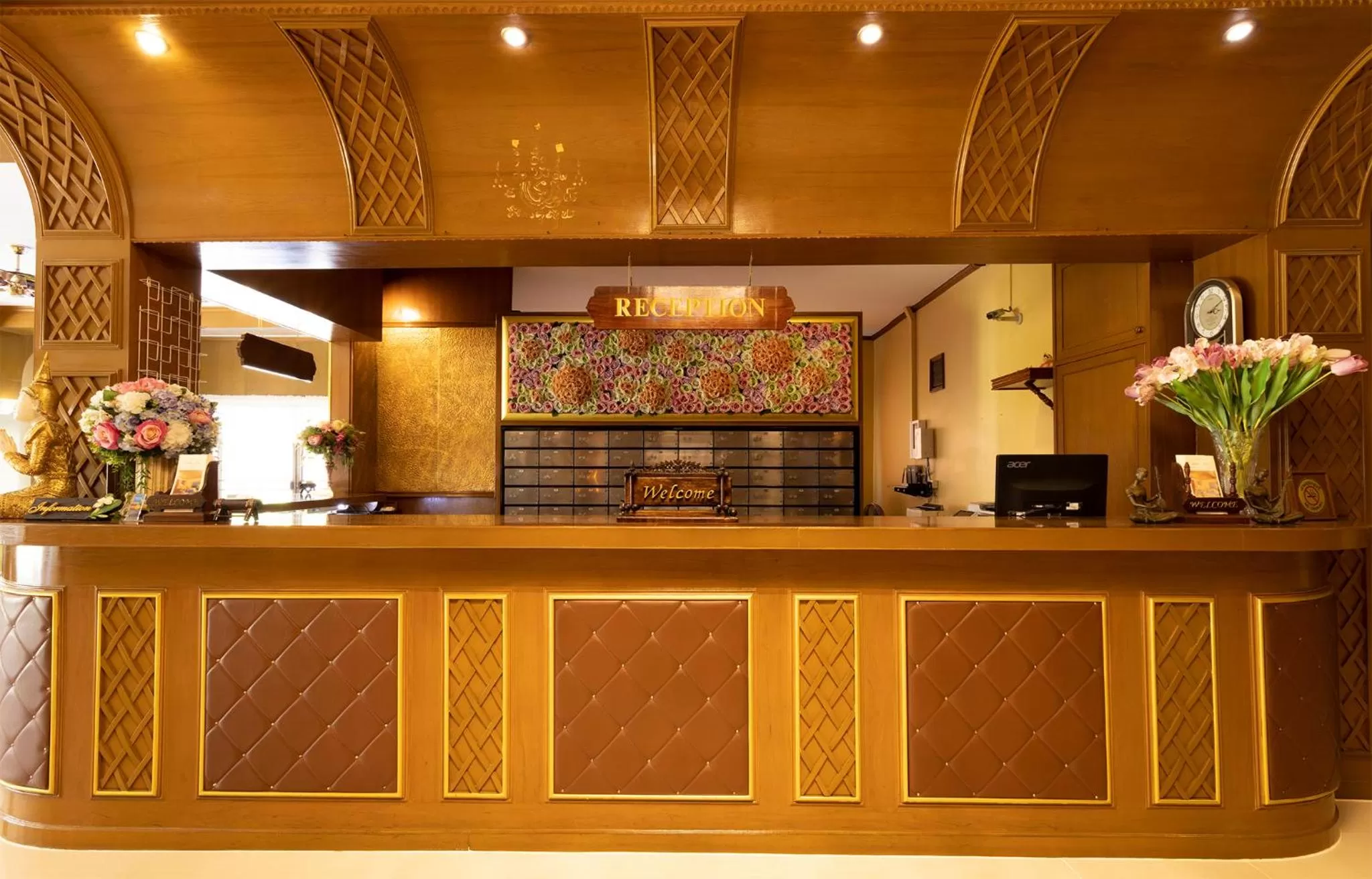 Lobby or reception in Sabai Inn