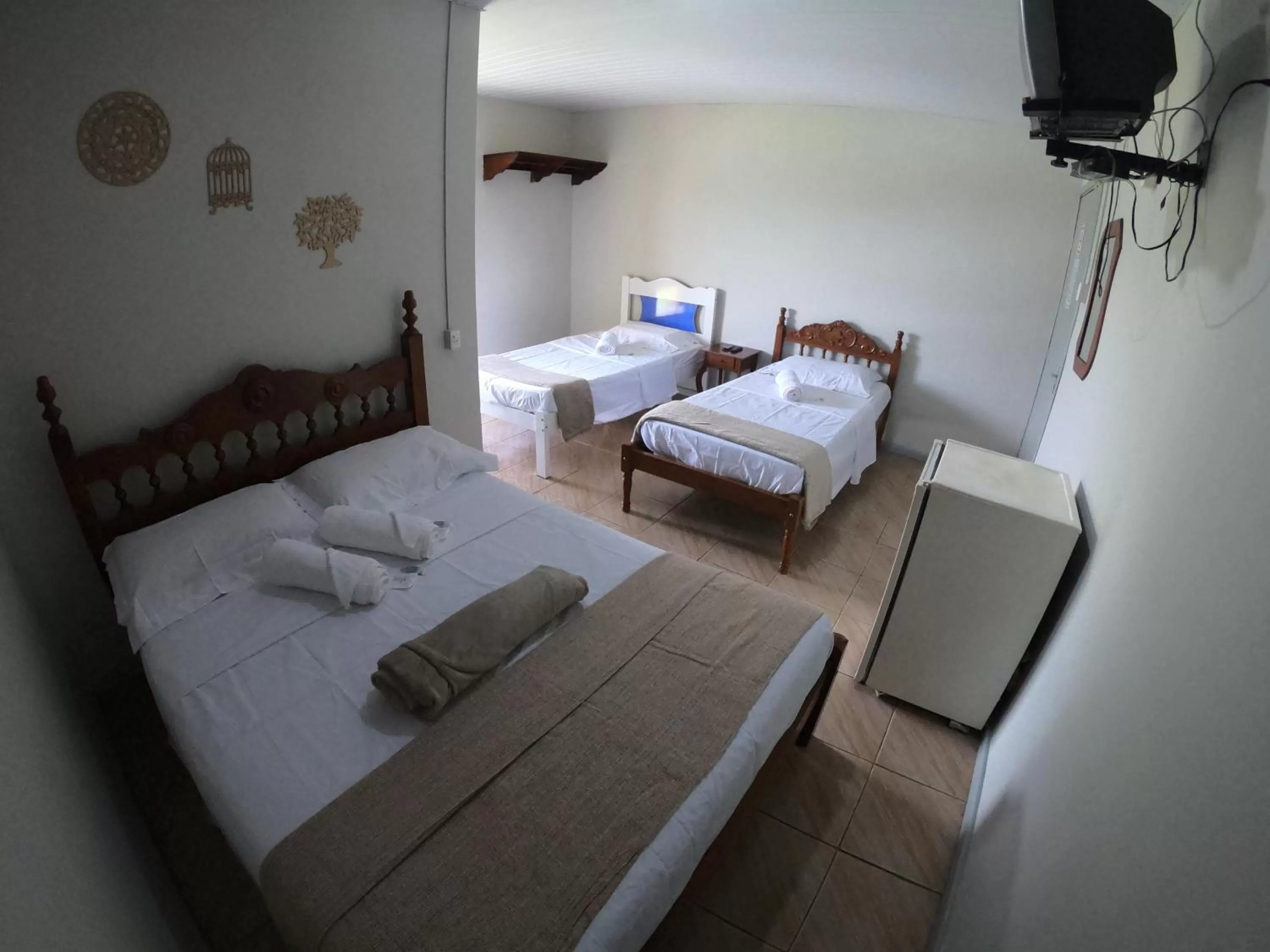 Photo of the whole room, Bed in Pousada Solar da Montanha