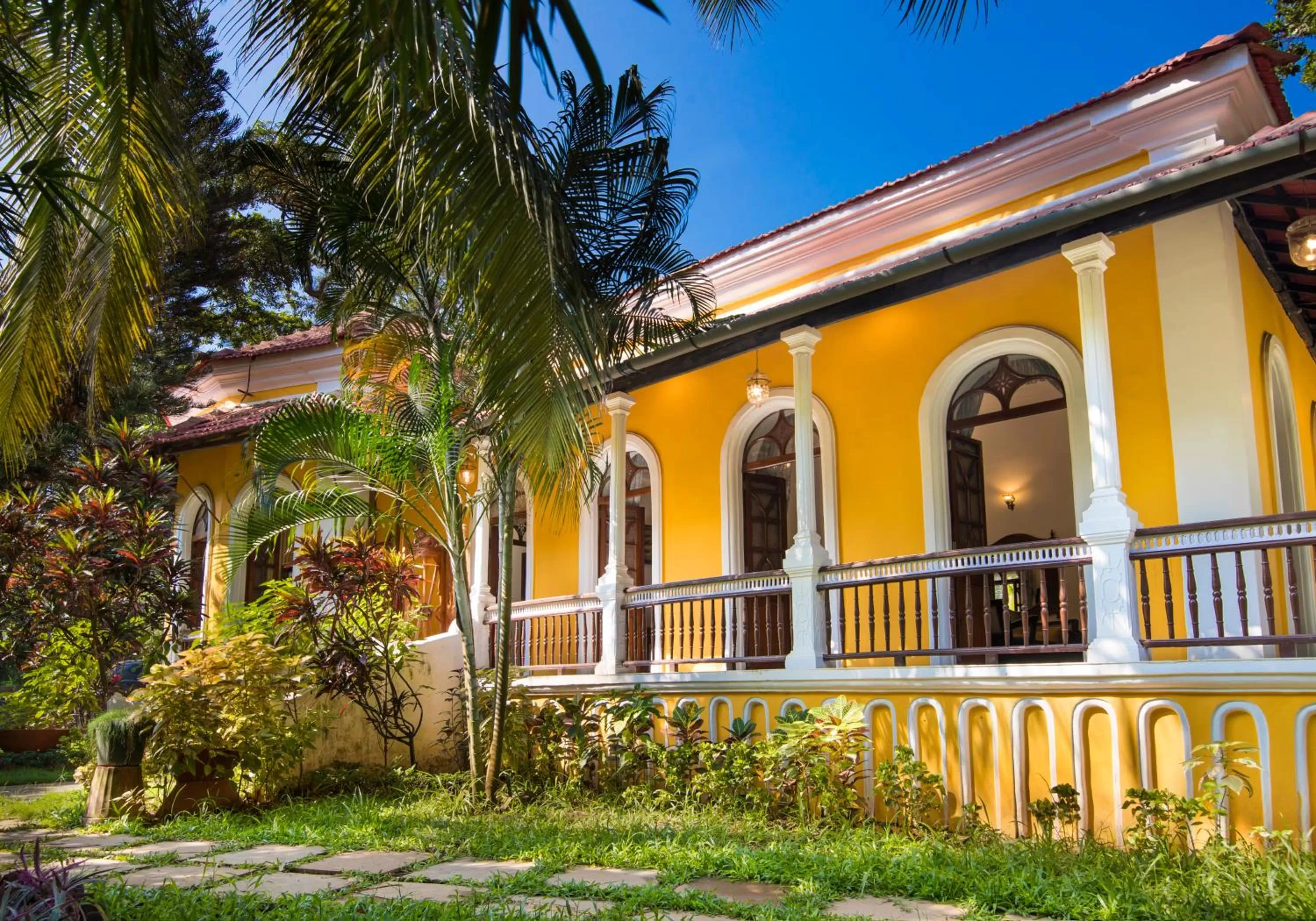 Facade/entrance in ROSASTAYS South Goa