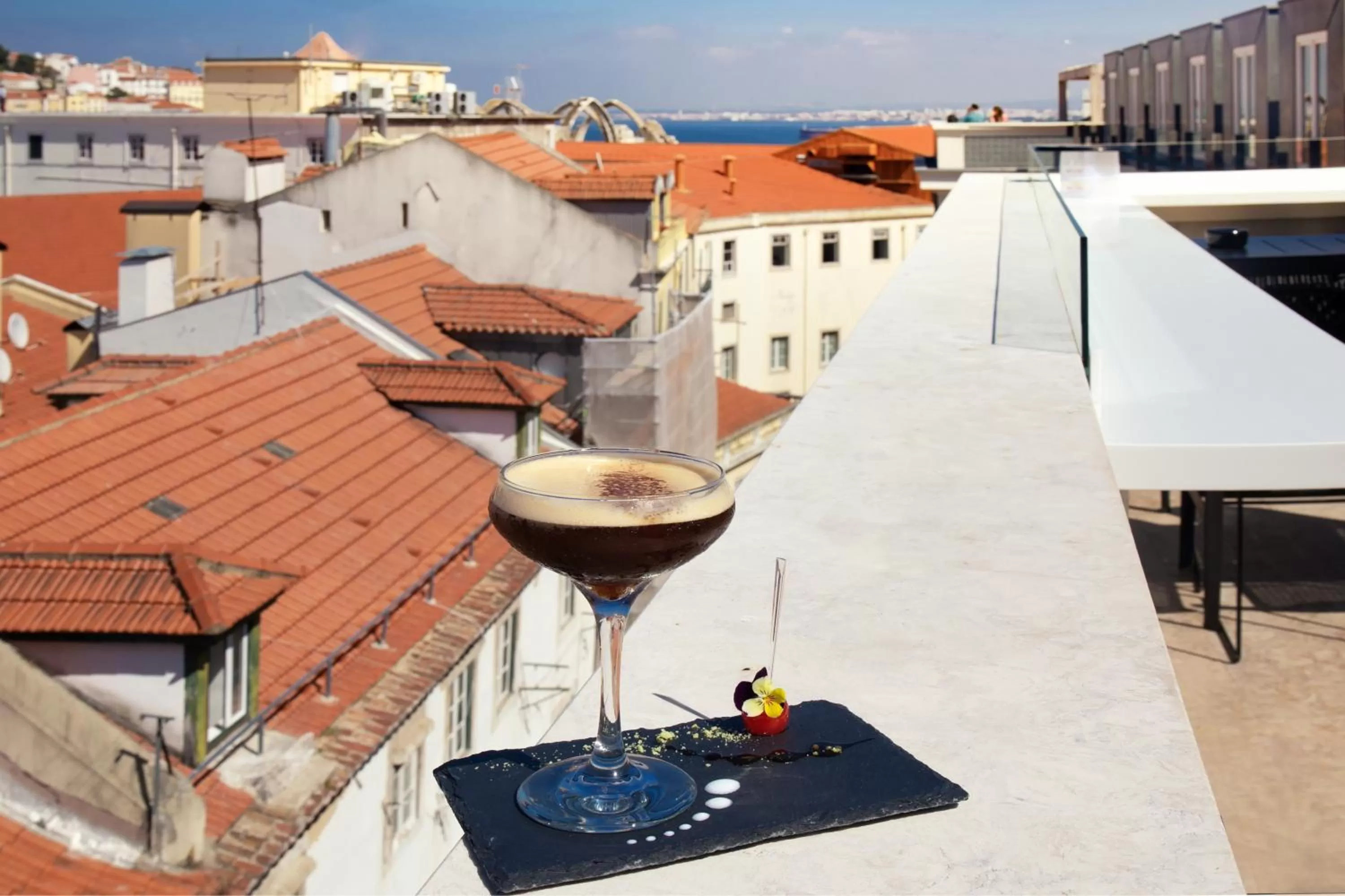 Balcony/Terrace in Lisboa Pessoa Hotel