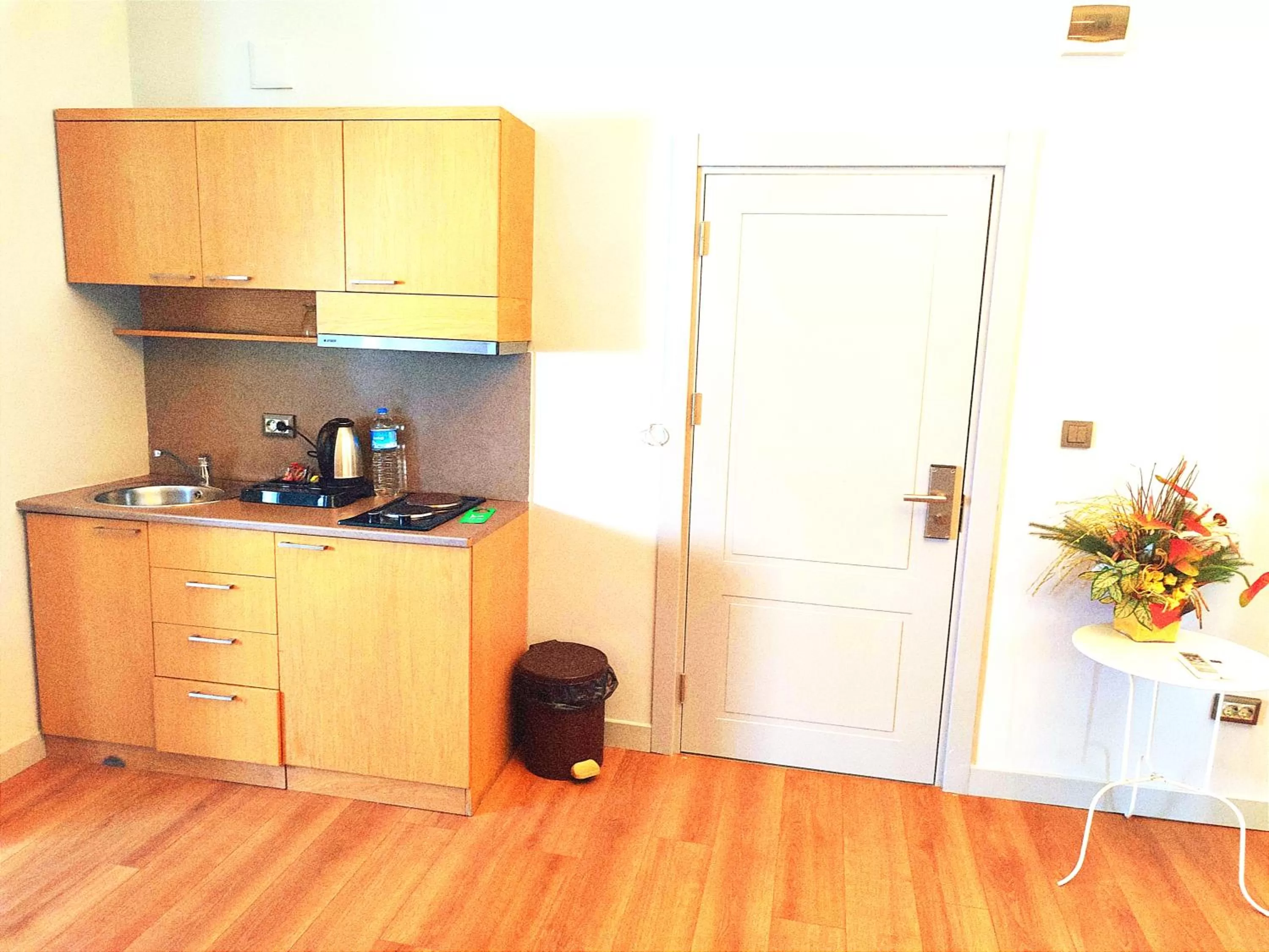 Kitchen or kitchenette in Galata World Hotel