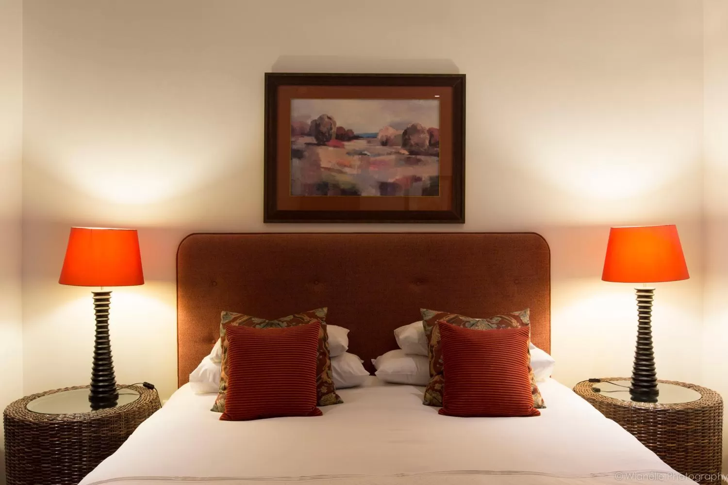 Bedroom, Bed in Carslogie House