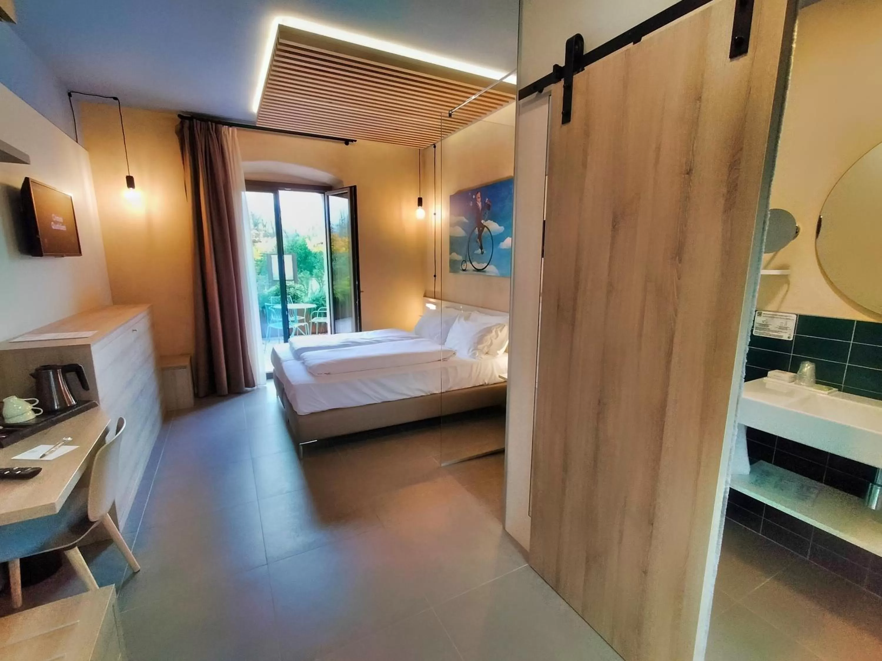 Garden, Bed in Borgo Stazione Bike Inn