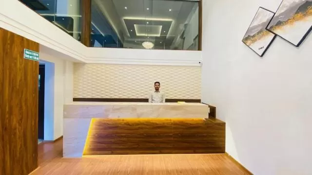 Lobby or reception in Hotel Plaza Heights by RAK Rooms, Mangaluru