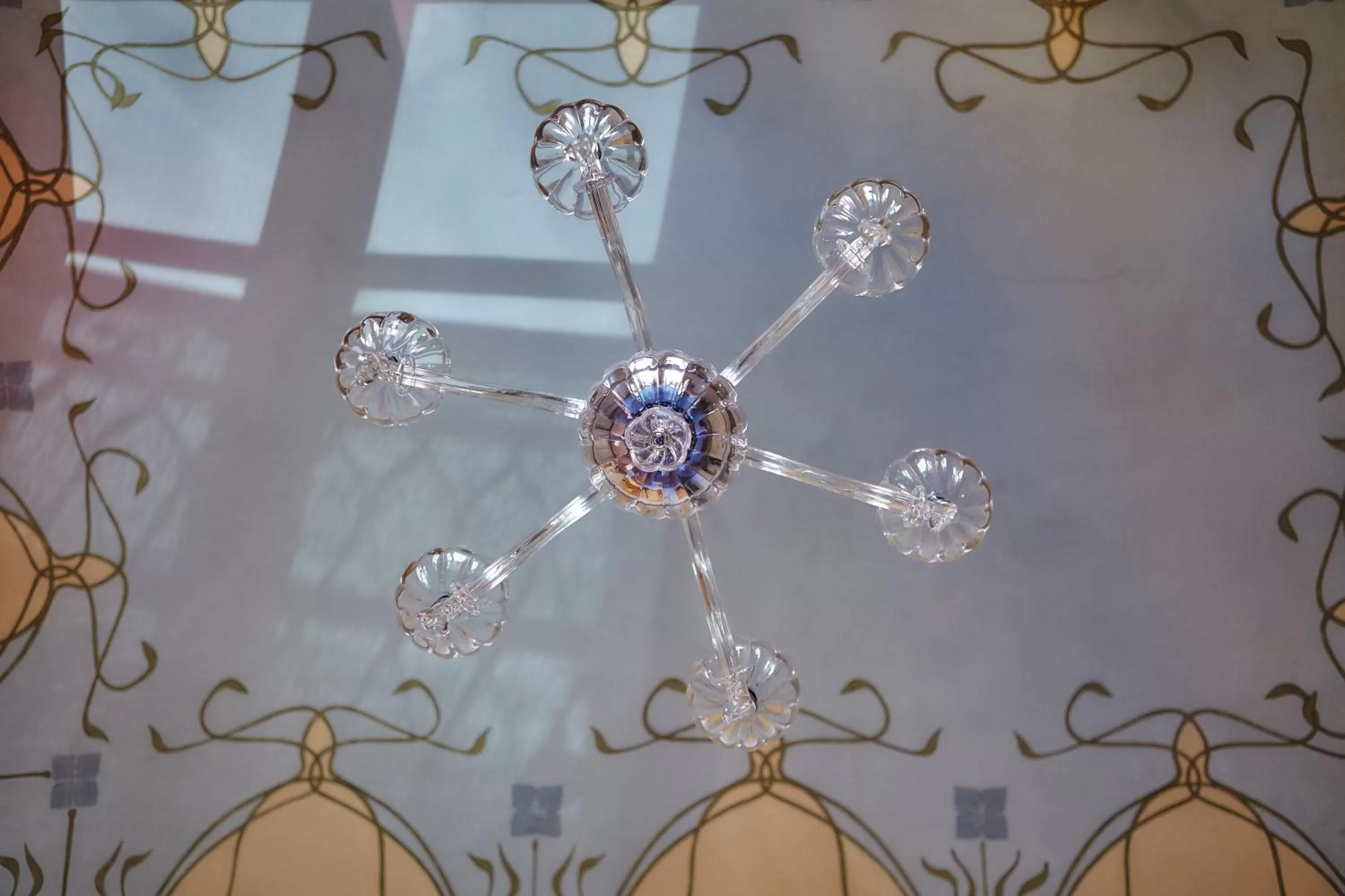 Decorative detail in Palermo Blu - Monacò rooms