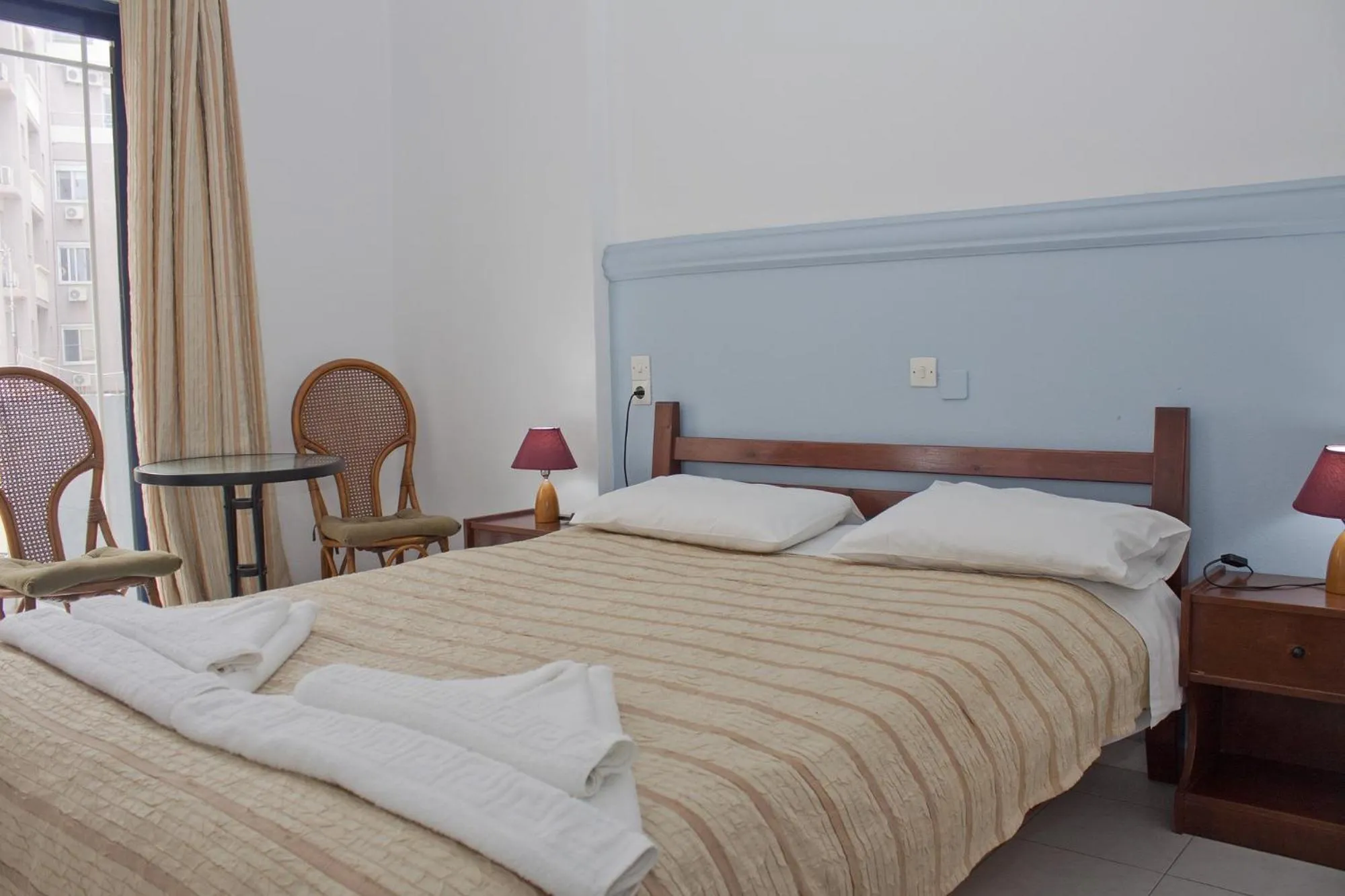 Photo of the whole room, Bed in Danaos Hotel