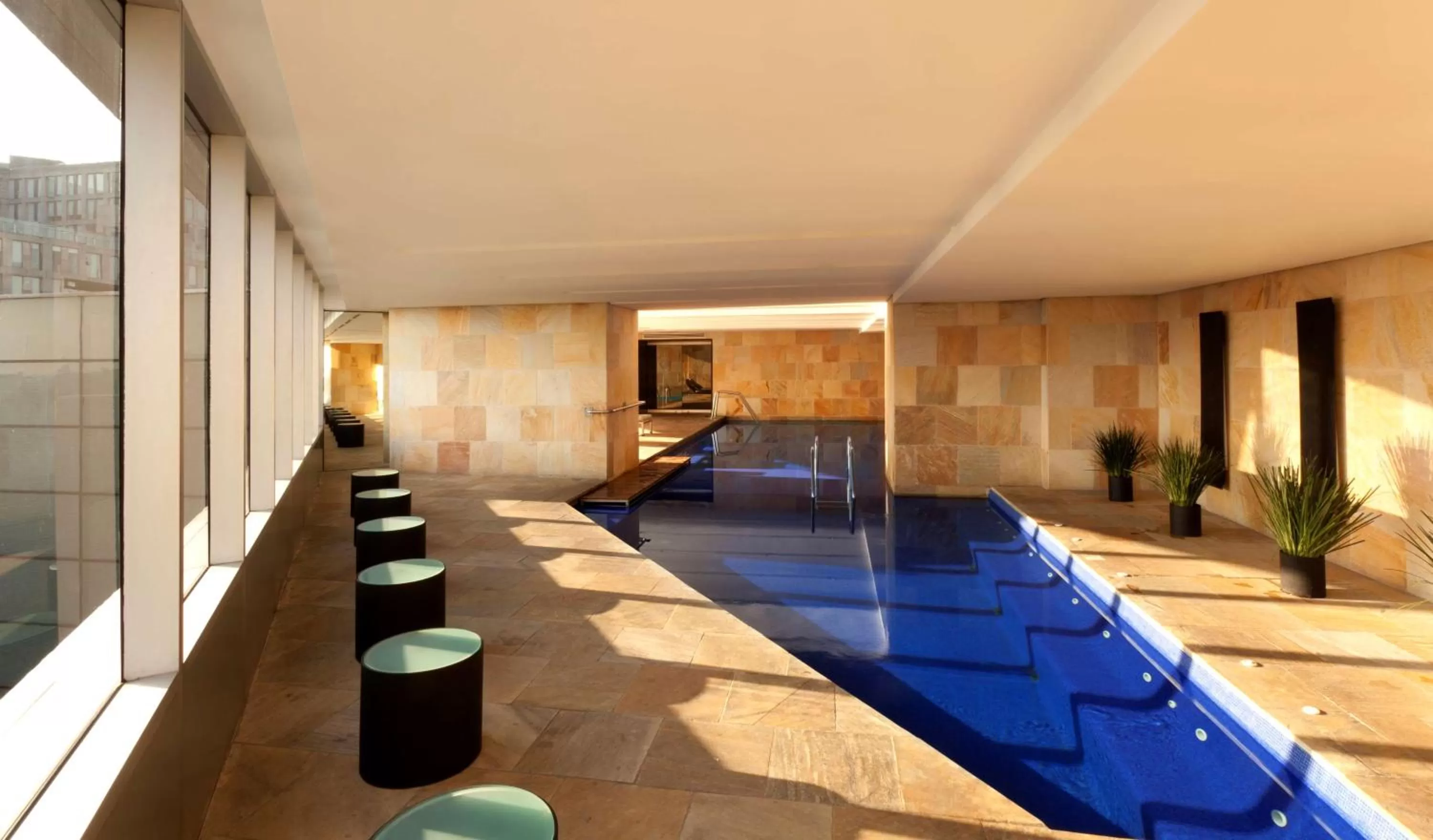 Pool view in Hilton Mexico City Reforma