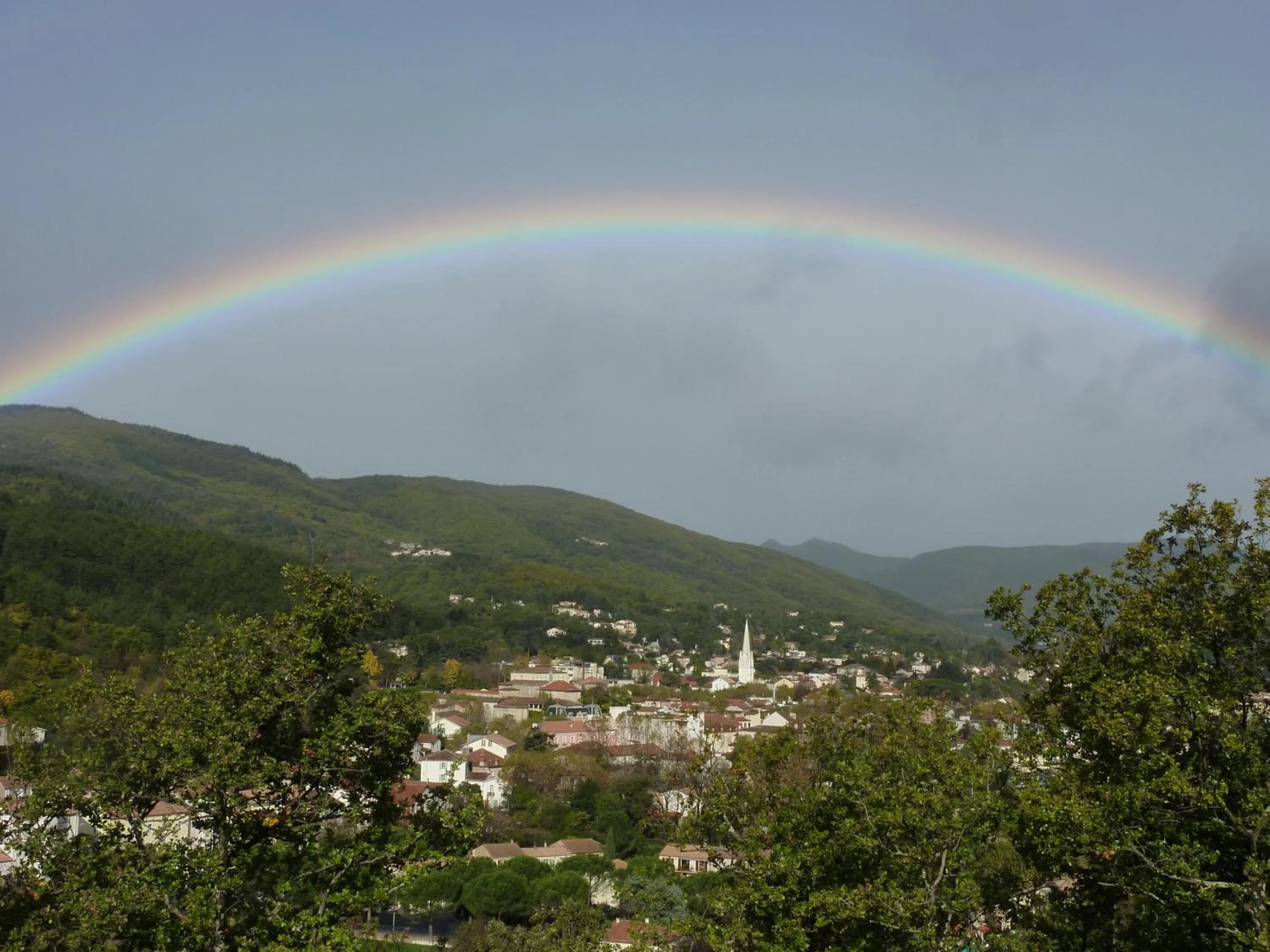 Natural landscape in Hôtel Belleville
