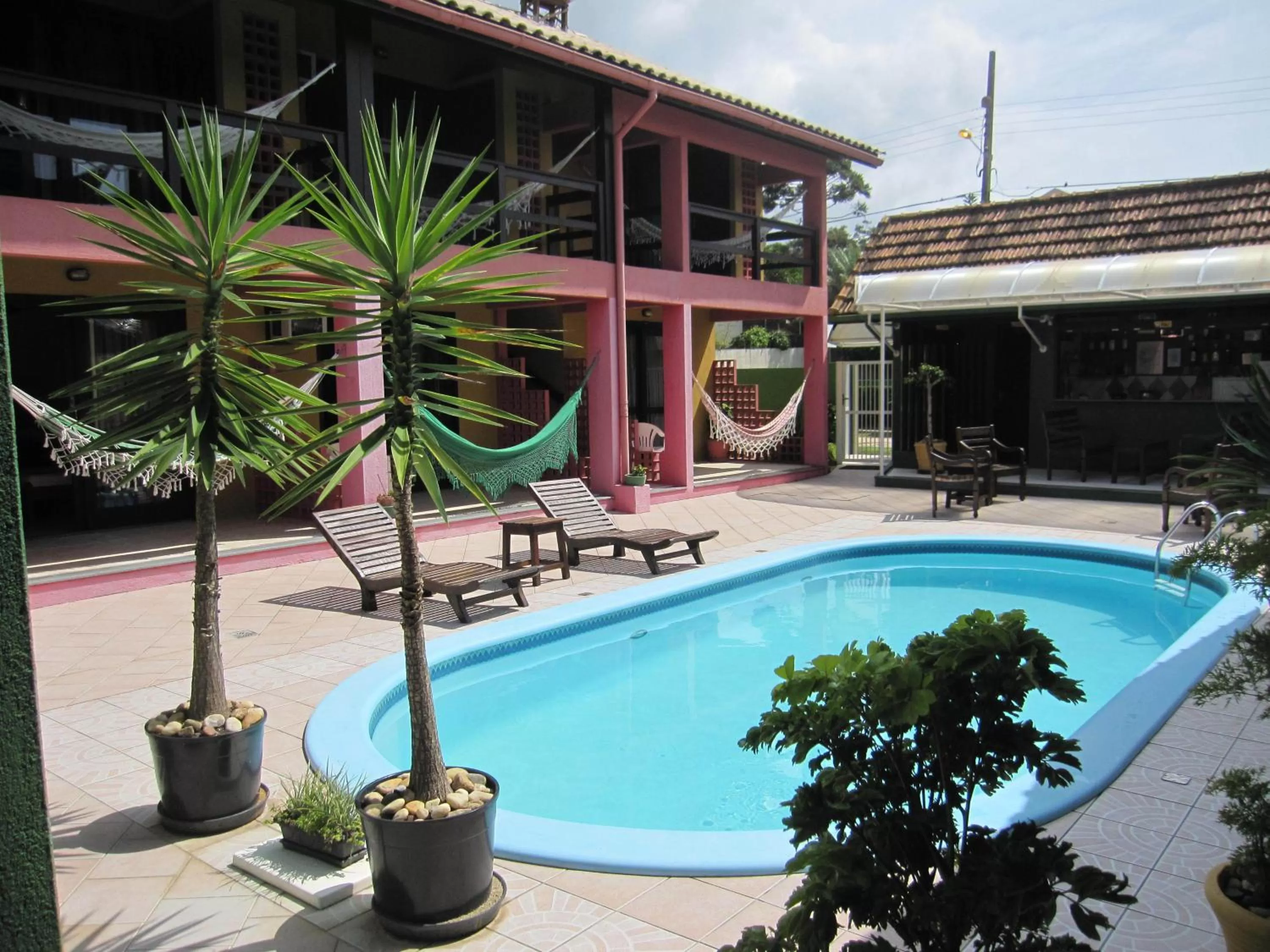 Swimming pool in Pousada Vento Sul