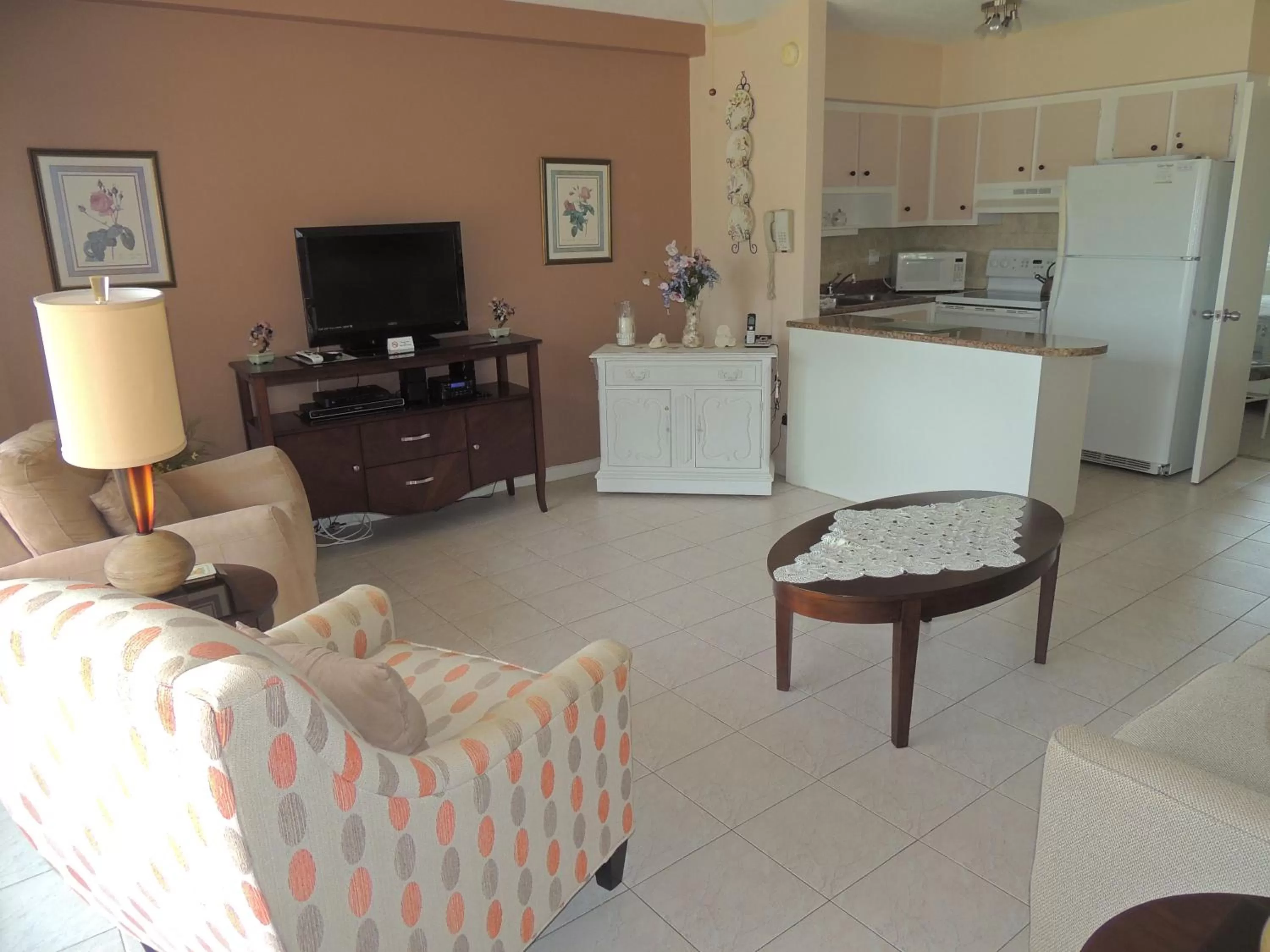 Pool view, Seating Area in Aqua Mar Condos