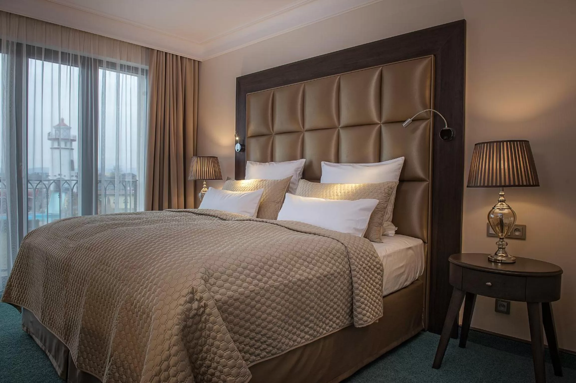 TV and multimedia, Bed in Villa Plaza Boutique Hotel & Spa